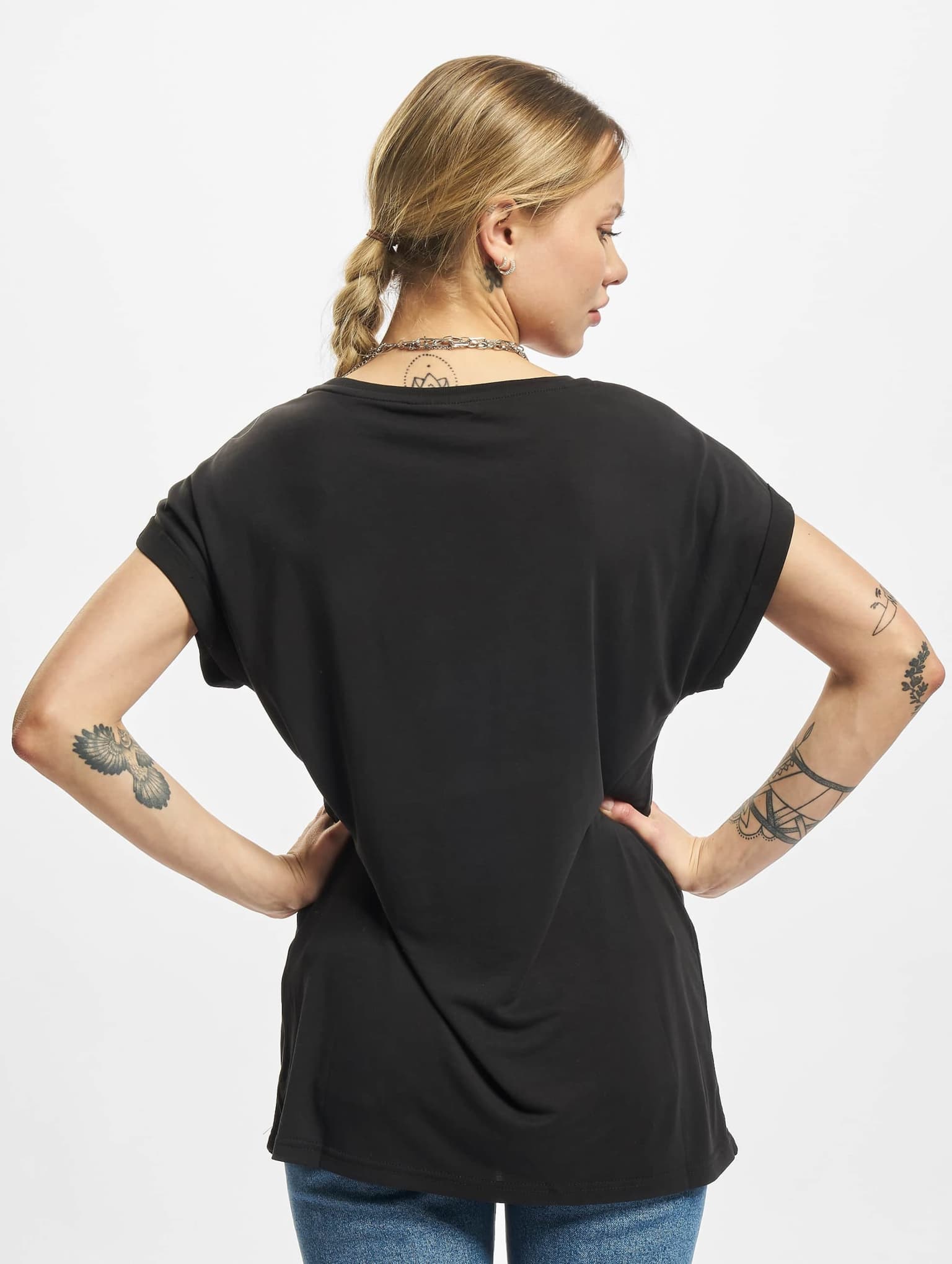 Urban Classics Ladies Modal Extended Shoulder Tee – Bild 2
