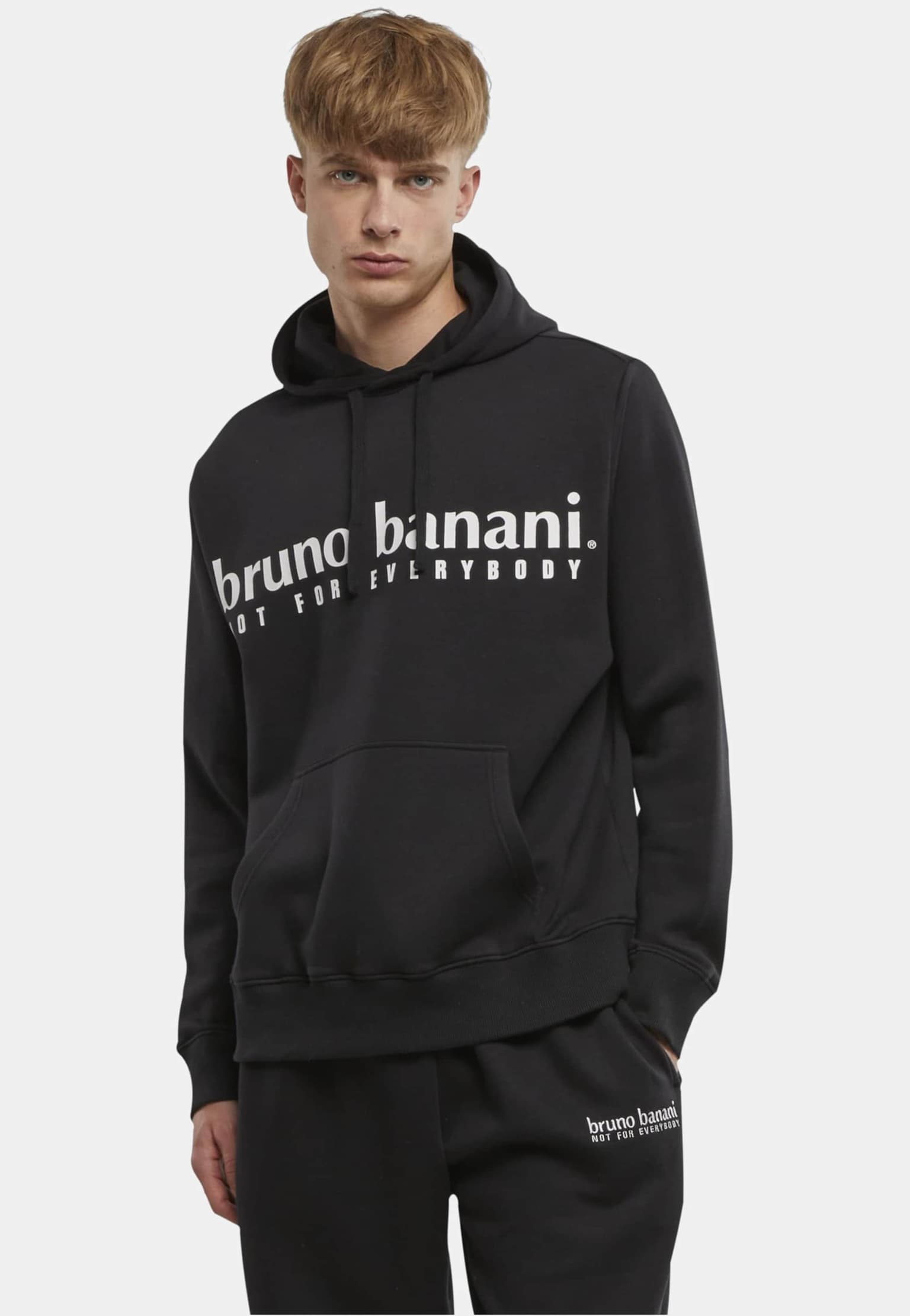 Bruno Banani Basic Logo Print Hoodie