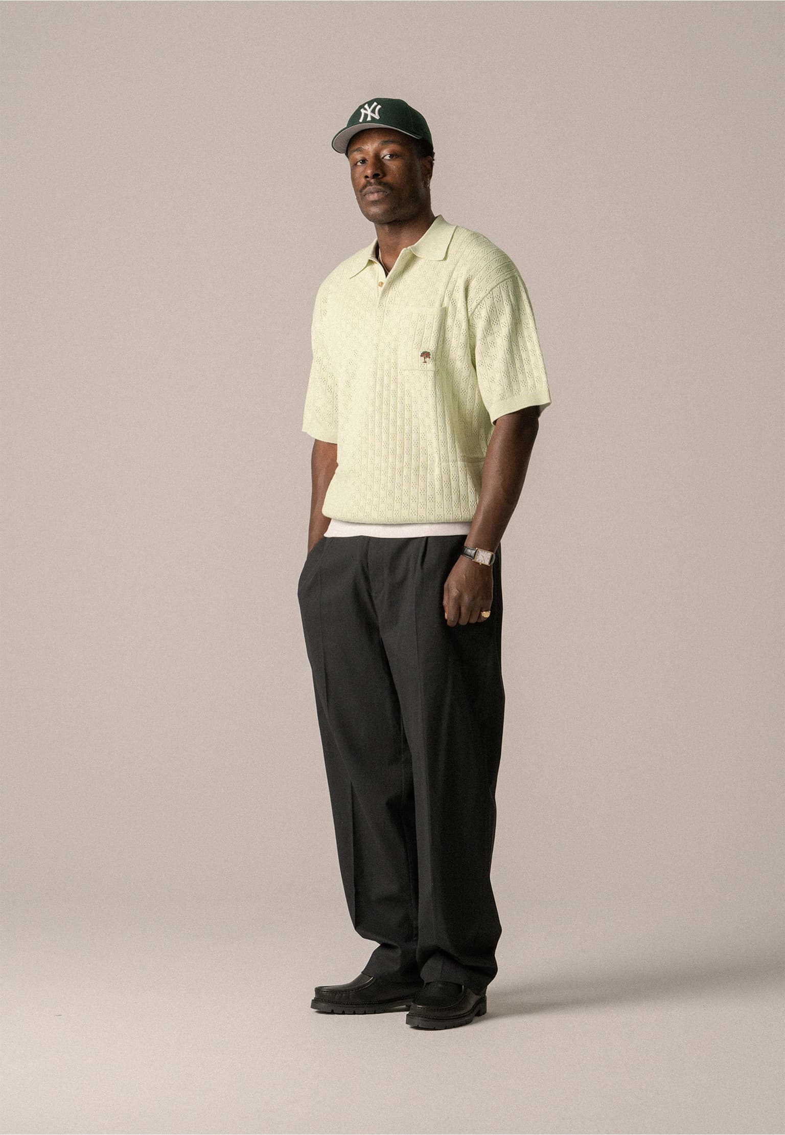 BLKVIS Pointelle Knit Polo – Bild 2