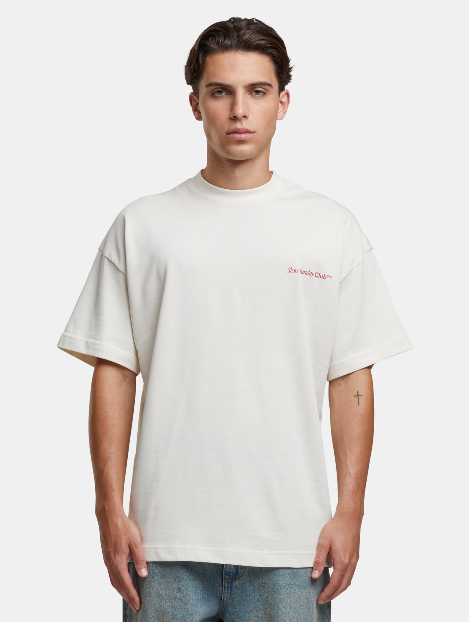 Another Cotton Lab Slow Sunday Coffe Club Oversize T-Shirt