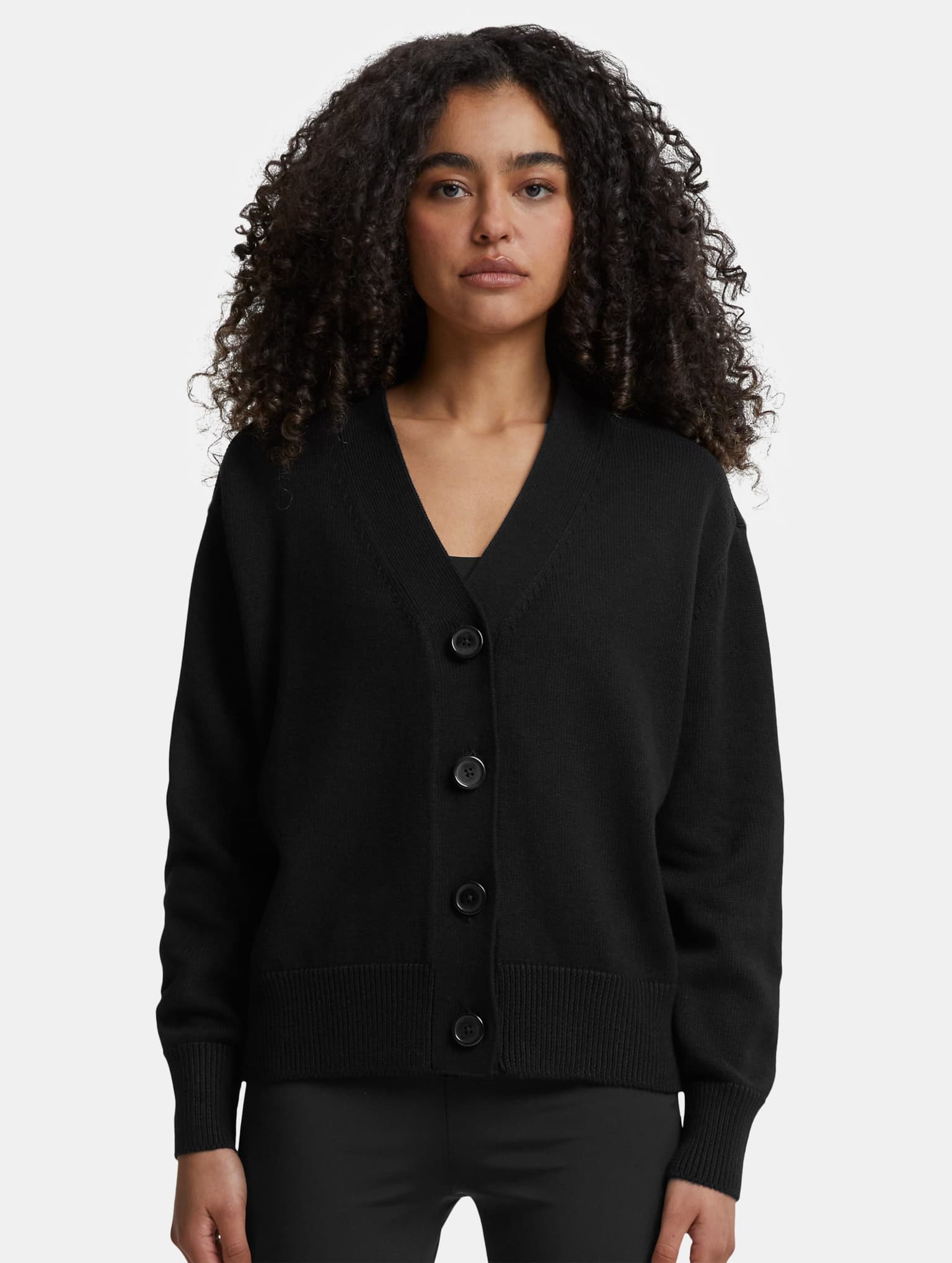 Urban Classics Ladies Rib Strickjacke – Bild 3
