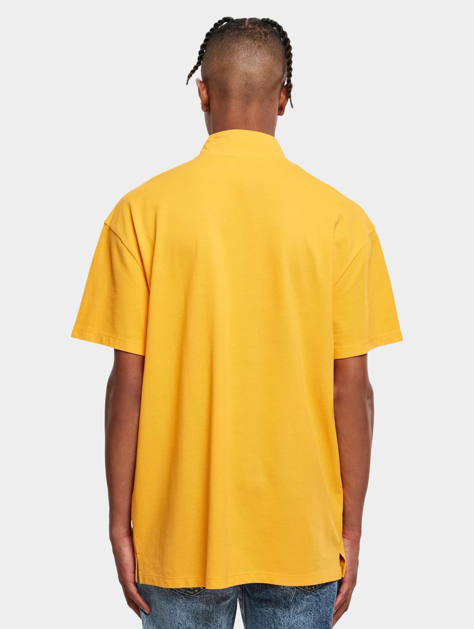 Urban Classics Boxy Zip Pique Tee – Bild 2