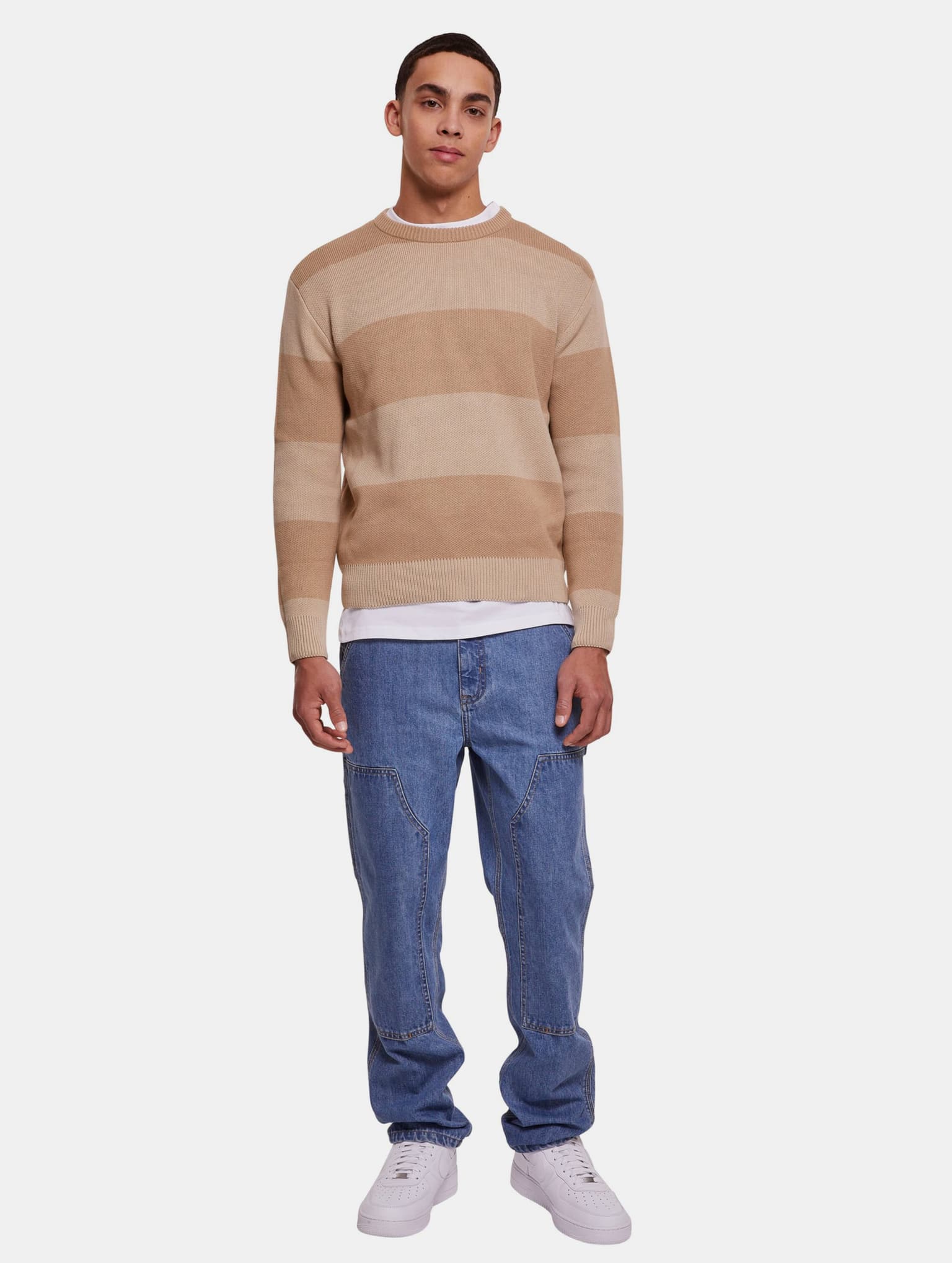 Urban Classics Heavy Oversized Striped Sweatshirt – Bild 4