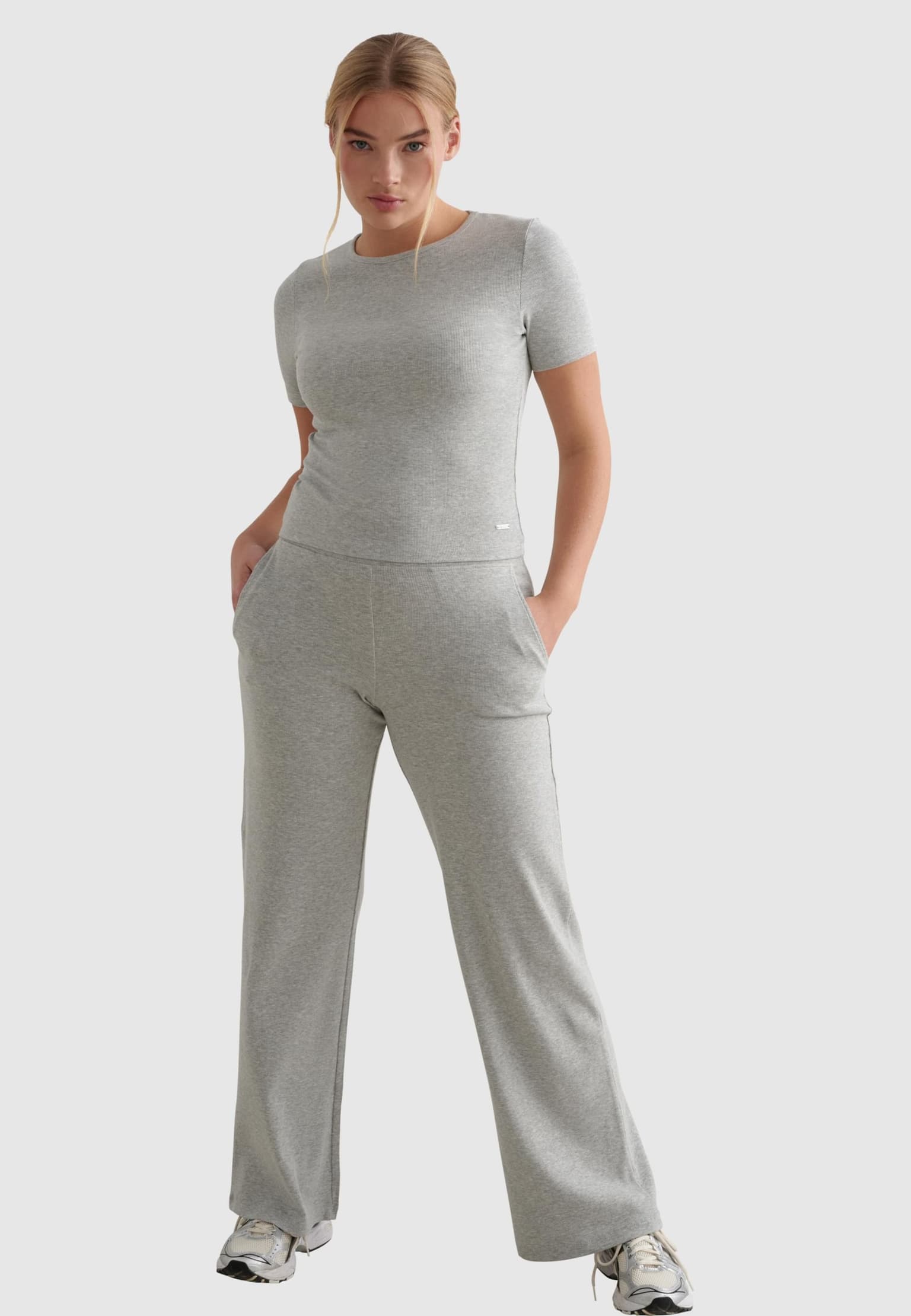 AIMN Ease Ribbed Short Sleeve – Bild 3