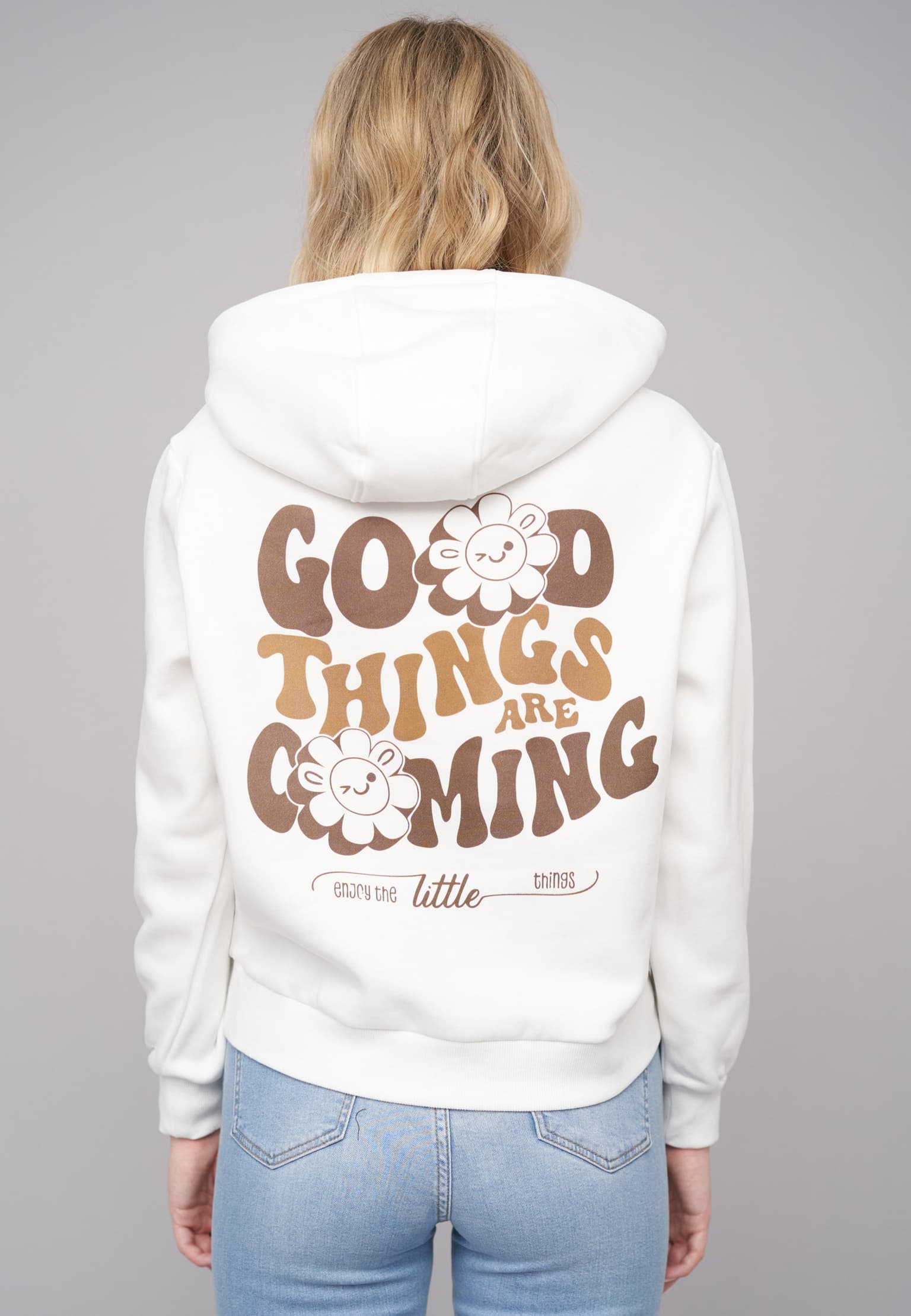 Cloud5ive Ladies 77 Good Things Everyday Hoodie – Bild 2