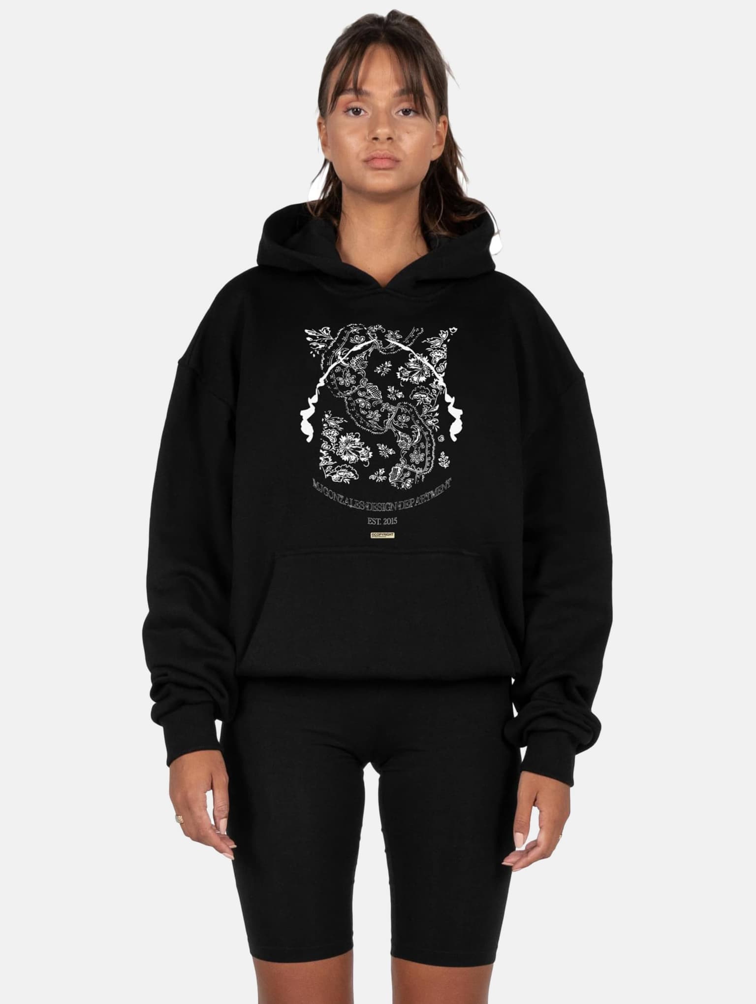 MJ Gonzales Ladies Paislay x Heavy Oversized Hoody