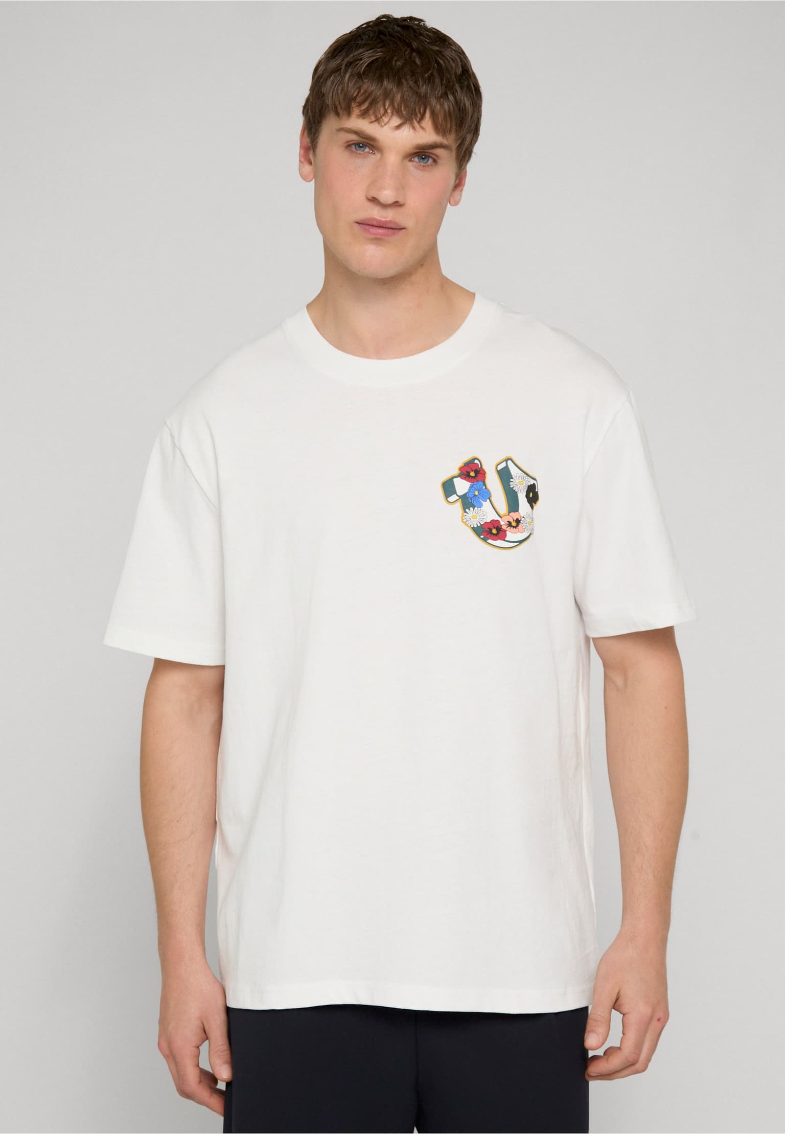 True Religion SS GARDEN HS LOGO TEE