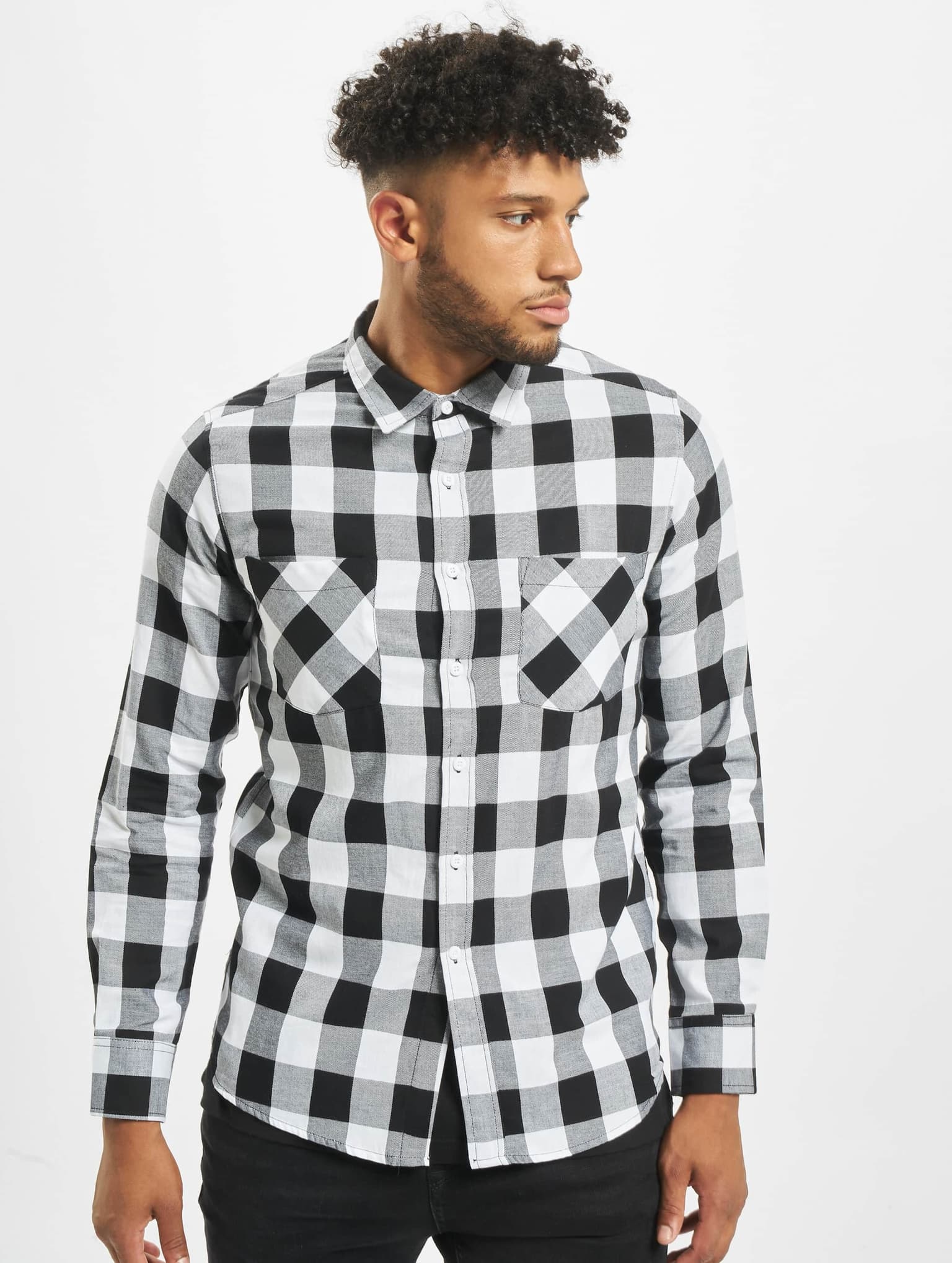 Urban Classics Checked Flanell Shirt – Bild 3