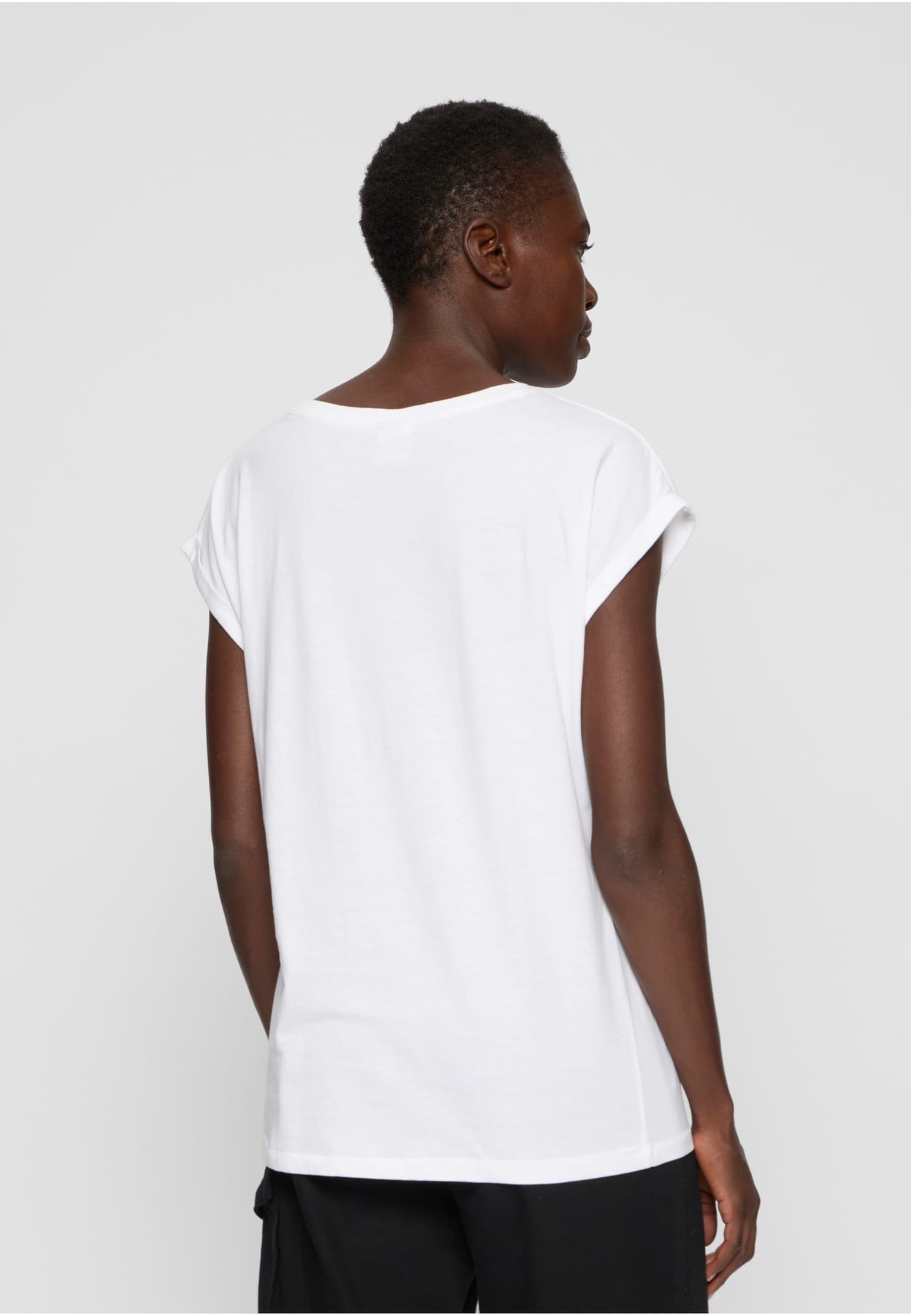 Urban Classics Pre-Pack Ladies Extended Shoulder Tee 2-Pack – Bild 2