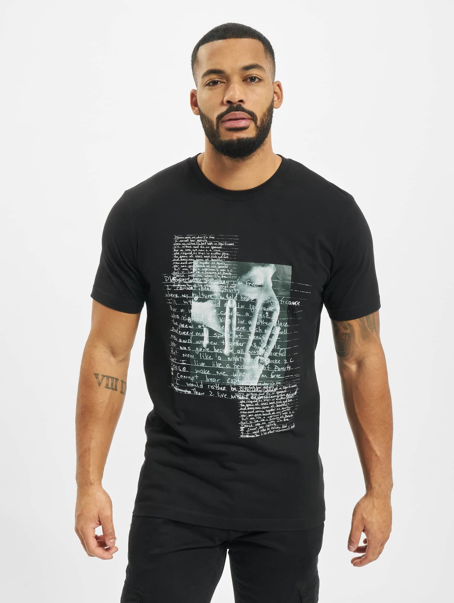 Merchcode Tupac Lyrics Tee – Bild 3