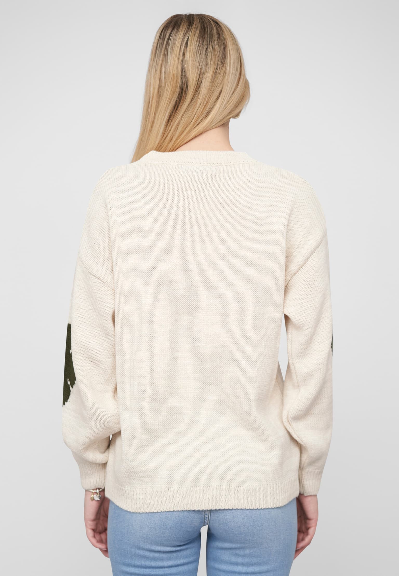 Cloud5ive Cloud 5ive Crewneck Knit Sweater with Flowers – Bild 2