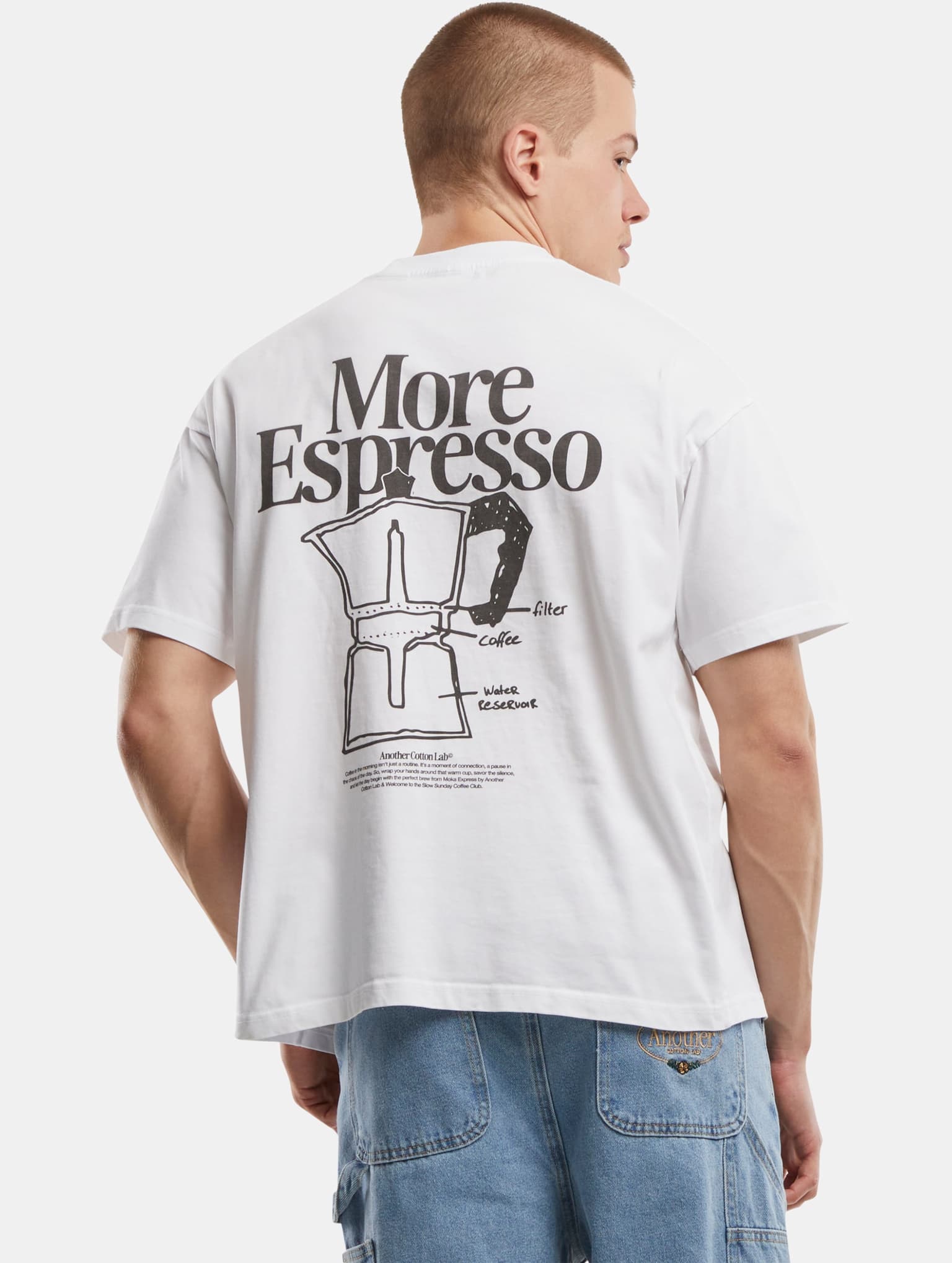 Another Cotton Lab More Espresso Oversized T-Shirt – Bild 2