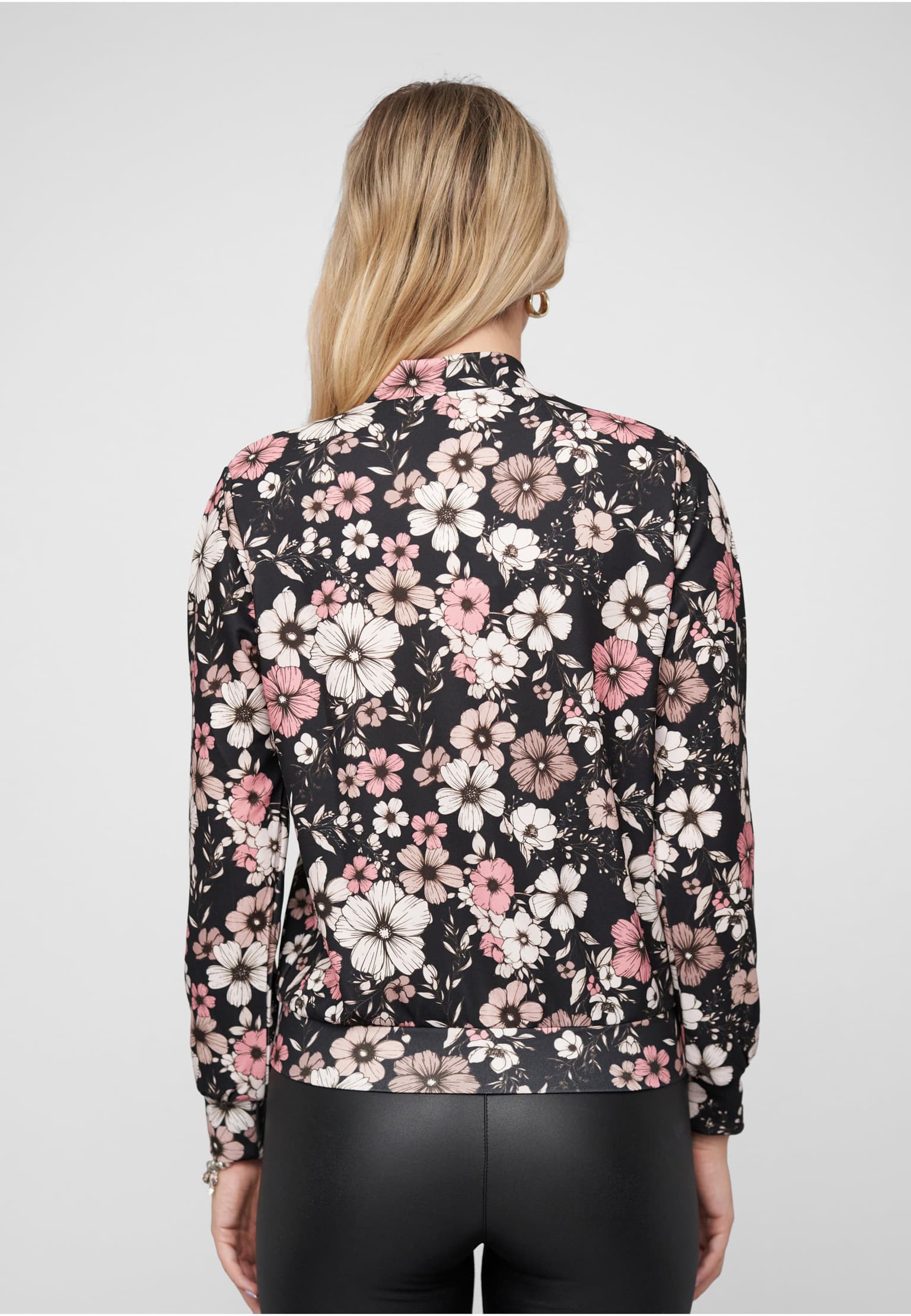 Cloud5ive Blouson with All-Over Flower Print – Bild 2