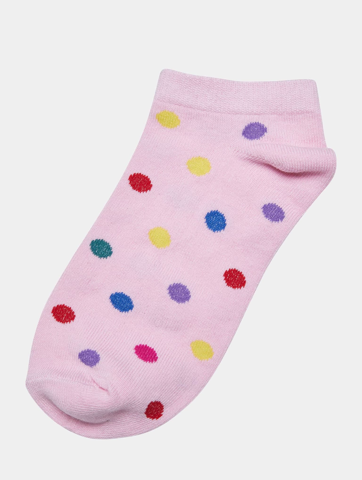 Urban Classics No Show Socks Rainbow Dots 5-Pack – Bild 2