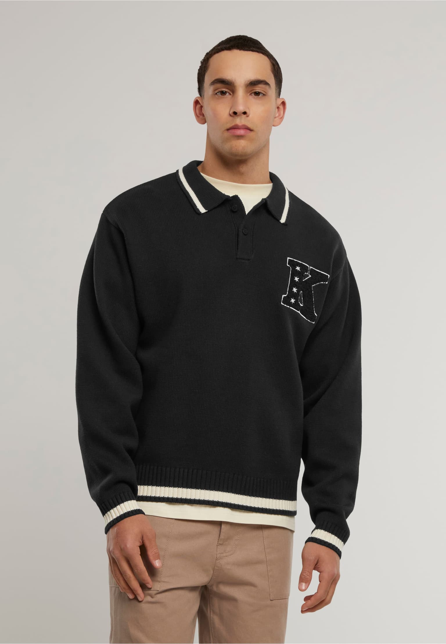 Karl Kani Star K Knit Poloshirt