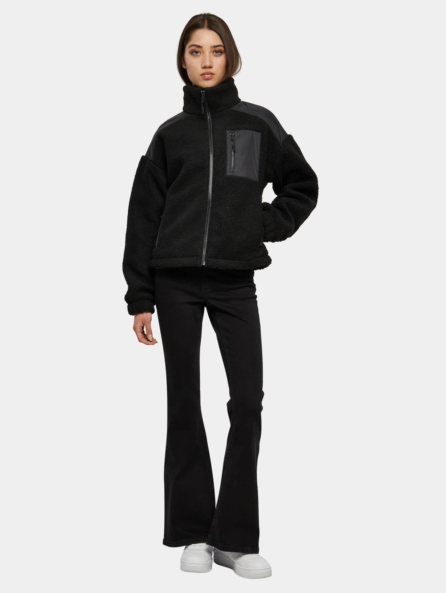 Urban Classics Ladies Sherpa Mix Jacket – Bild 4