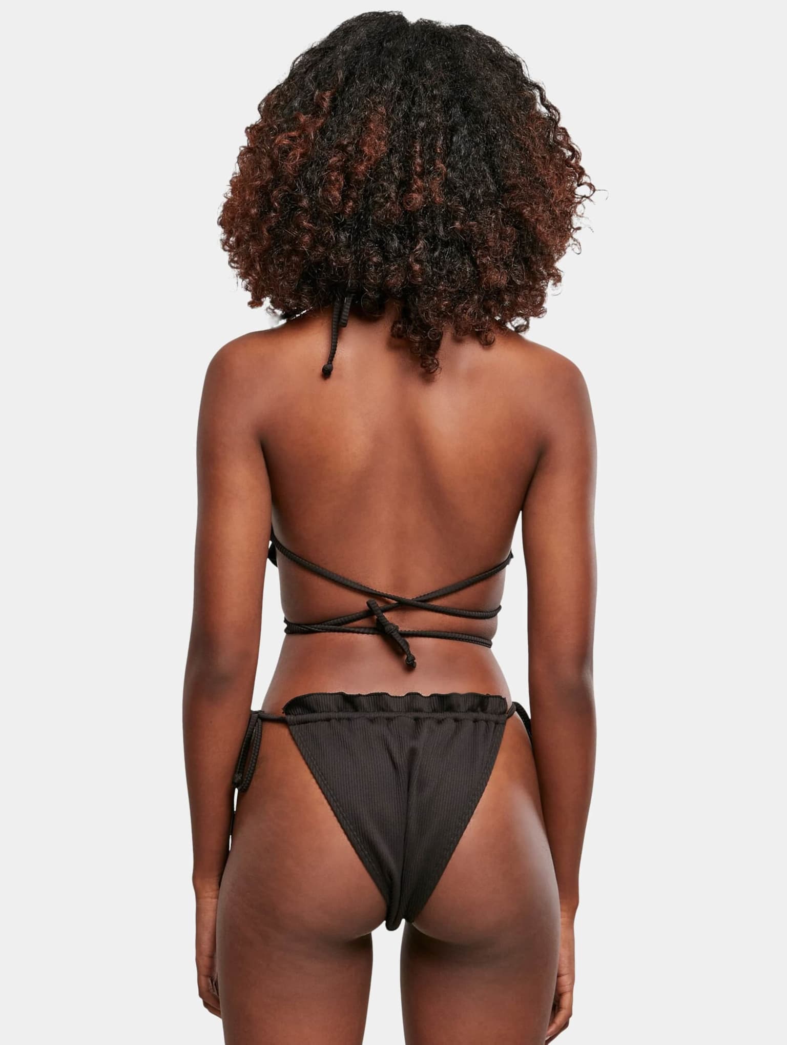 Urban Classics Ladies Rib Babylock Triangle Bikini – Bild 2