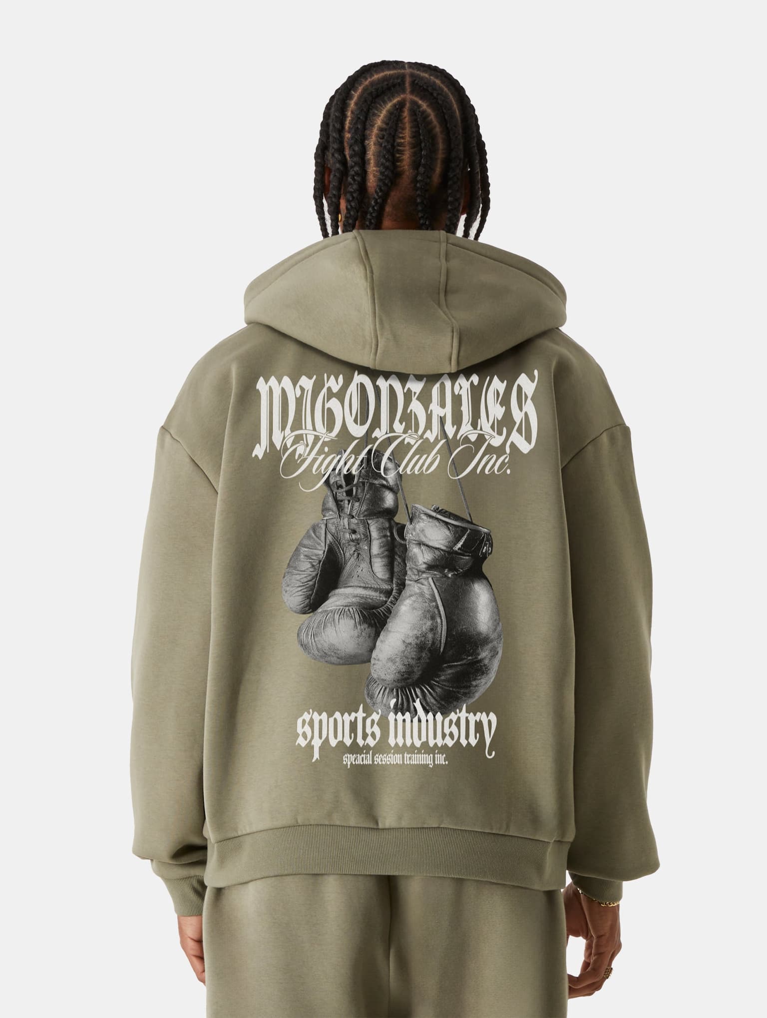 MJ Gonzales Heavy Oversized Hoody - Knockout Kings – Bild 2