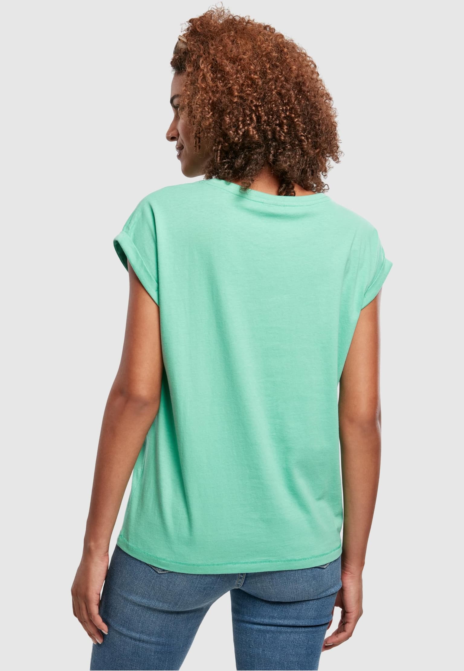 Urban Classics Ladies Extended Shoulder Tee – Bild 2