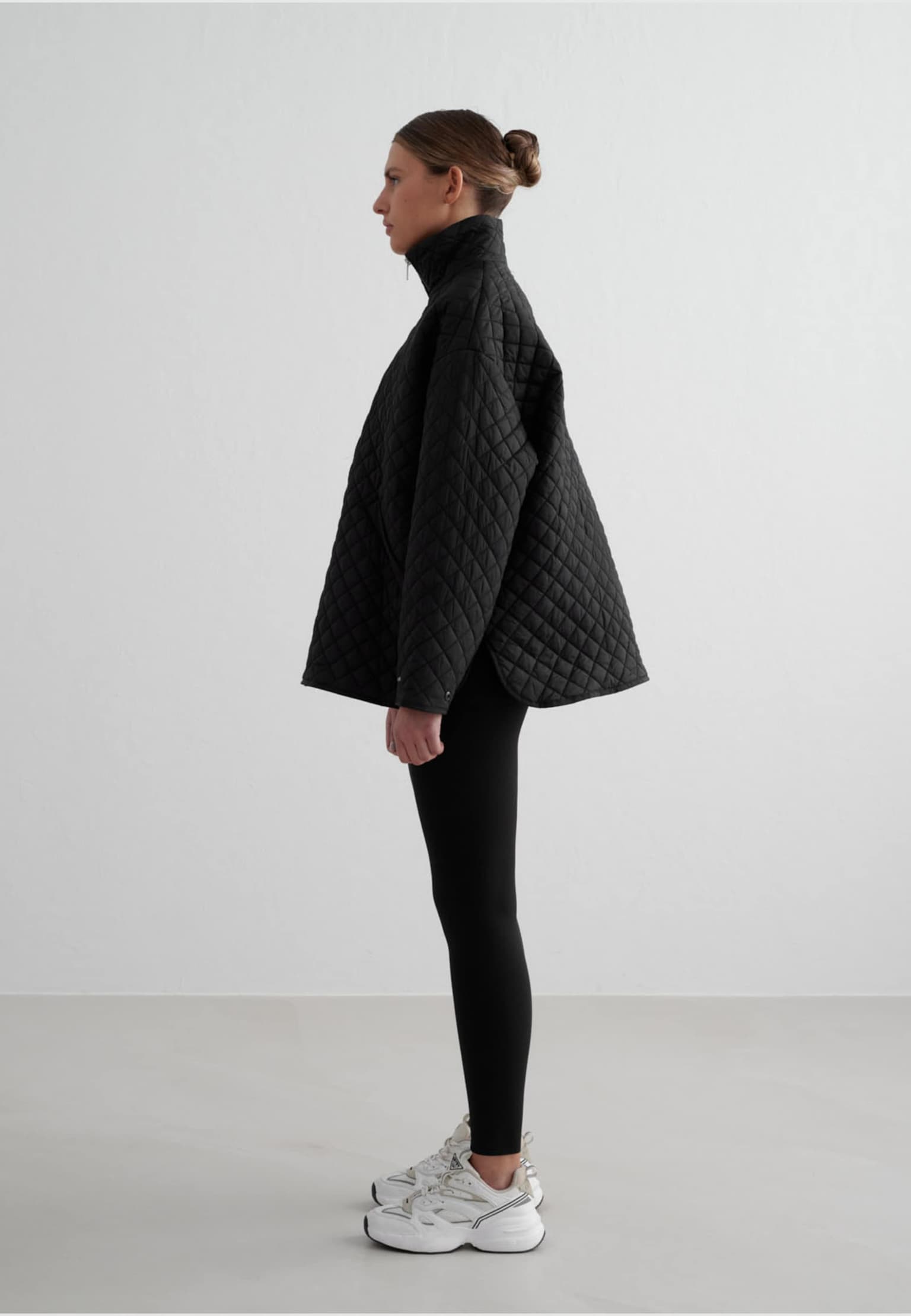 aimn Oversized Quilted Jacket – Bild 3