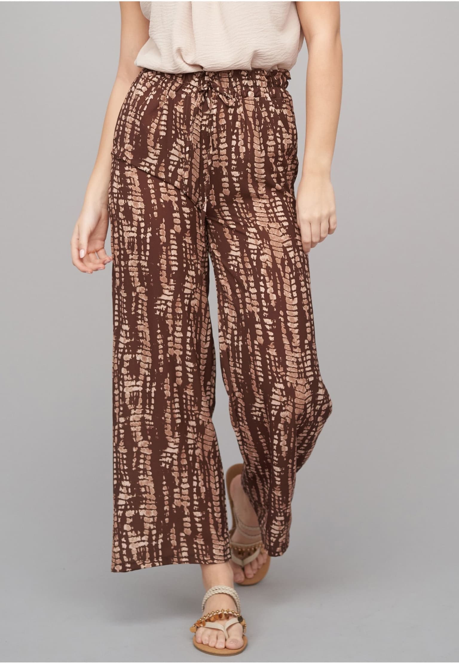 Cloud5ive Summer Crepe Pant Geometric