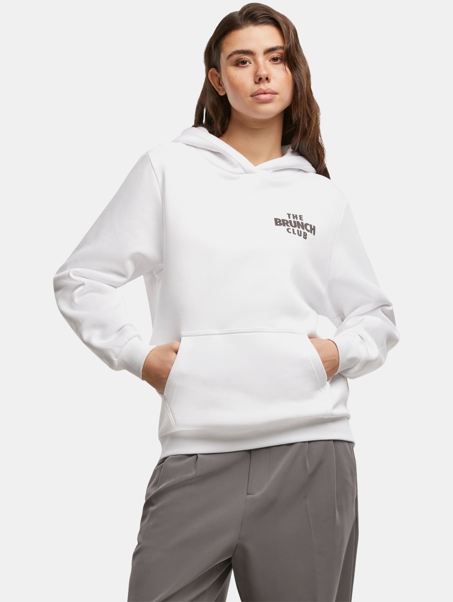 Miss Tee The Brunch Club Ladies Fluffy Hoody