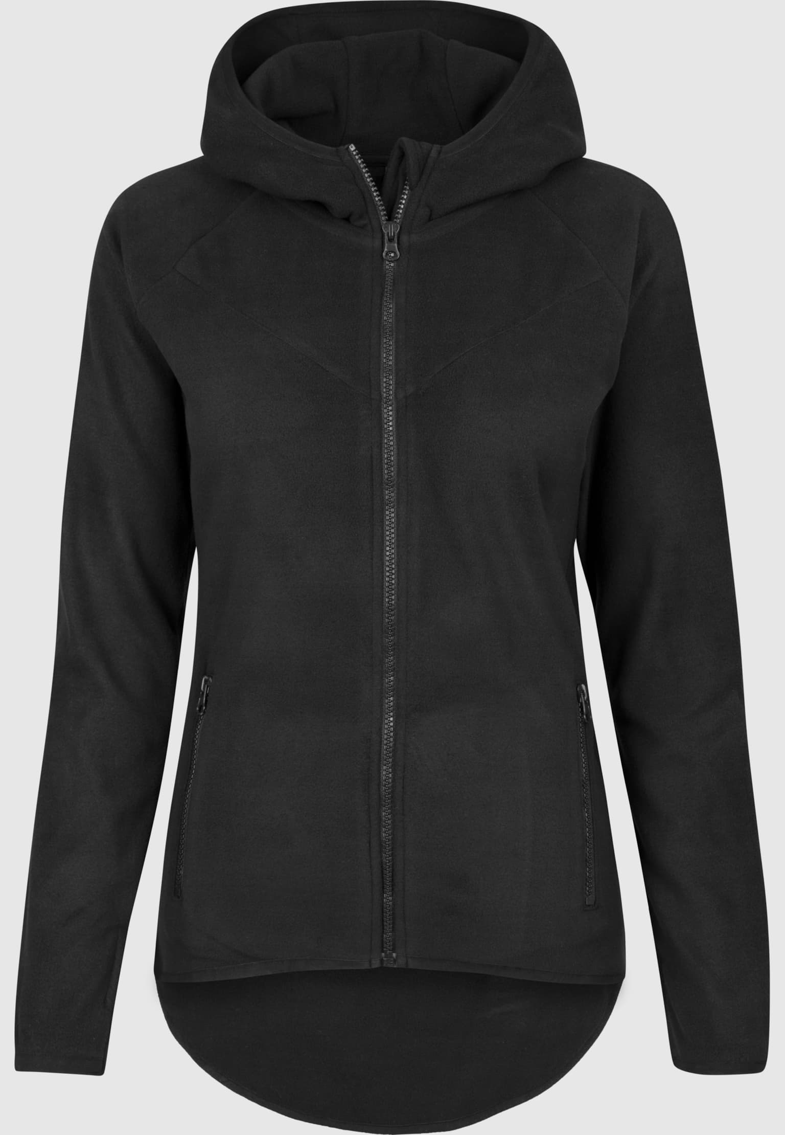 Urban Classics Ladies Polar Fleece Zip Hoody – Bild 3