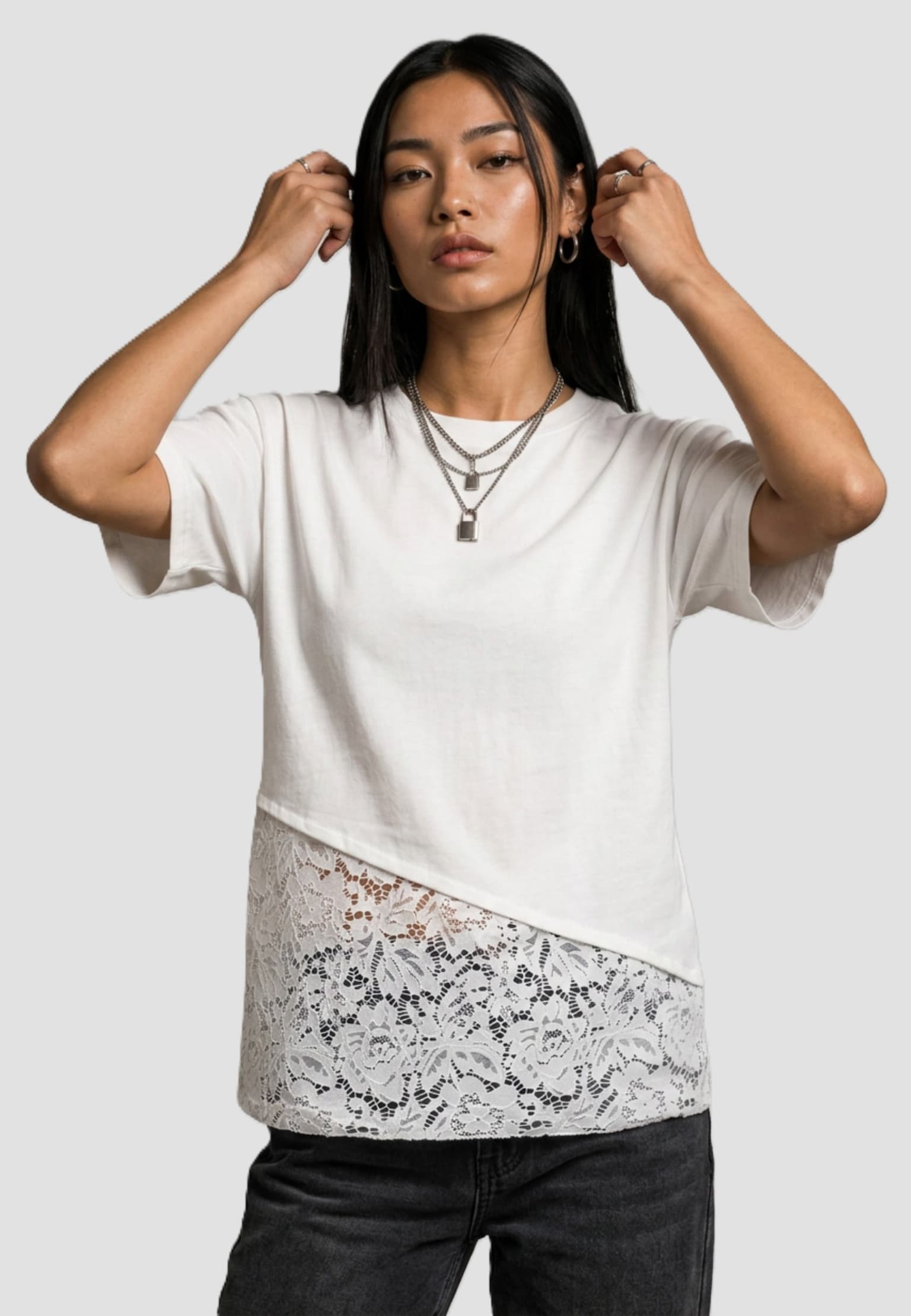 Cloud5ive Lace T-Shirt