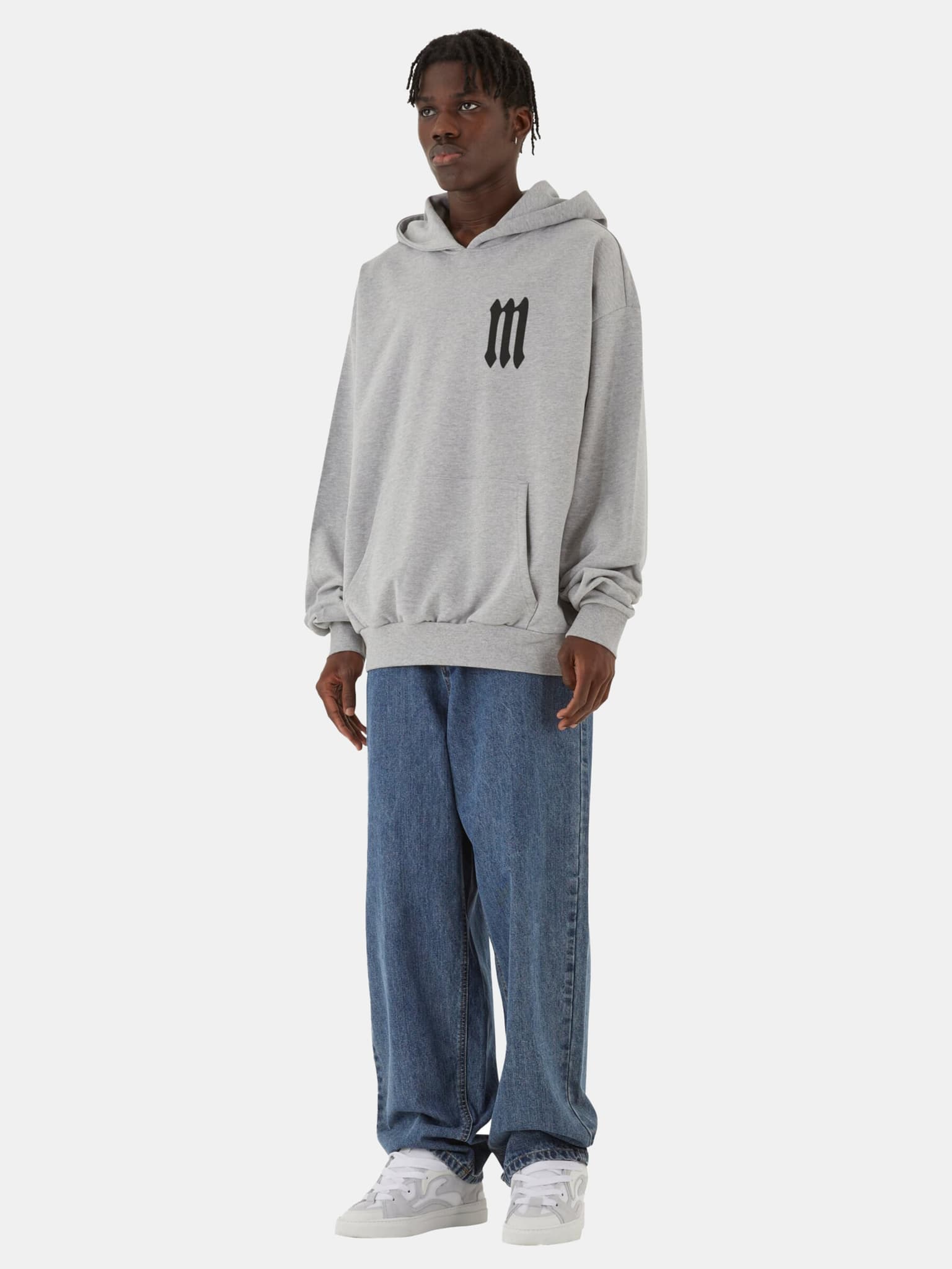 MJ Gonzales BARBED BLOOM - HEAVY OVERSIZED HOODY – Bild 3