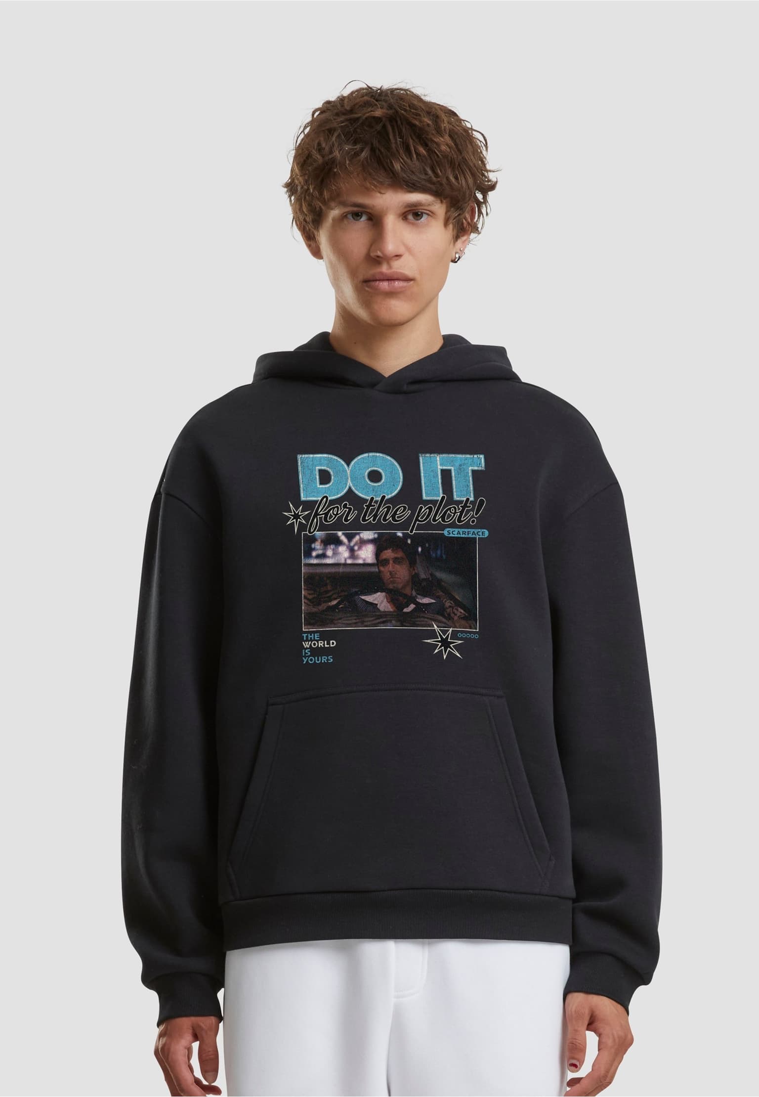 Merchcode MC1559 Scarface Do It Fluffy Hoodie