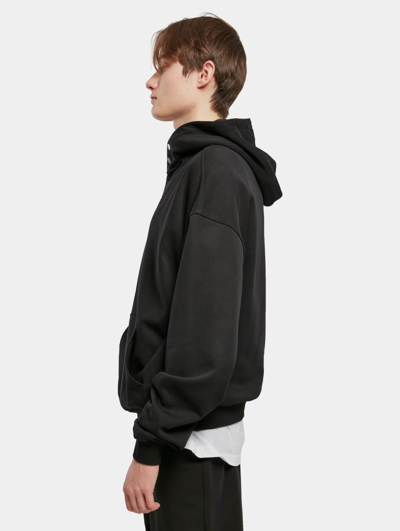 Urban Classics Snap Hoody – Bild 3