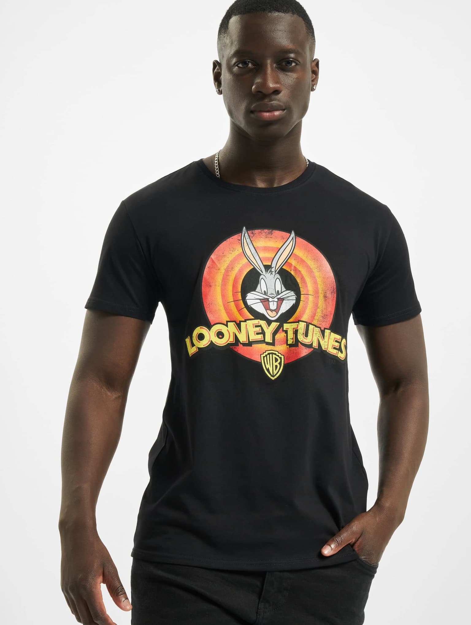 Merchcode Looney Tunes Bugs Bunny Logo Tee