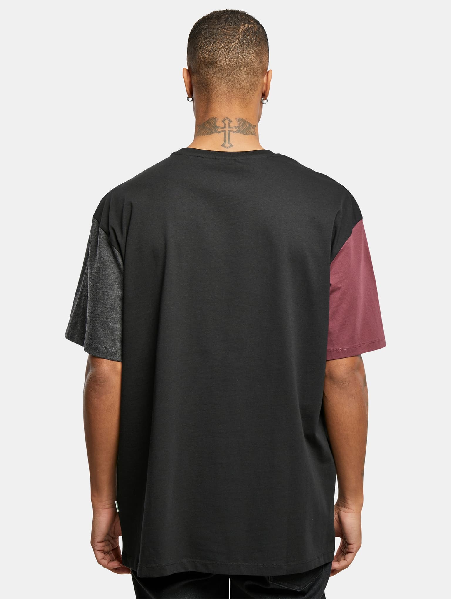 Urban Classics Essentials Oversized Colorblock Tee – Bild 2