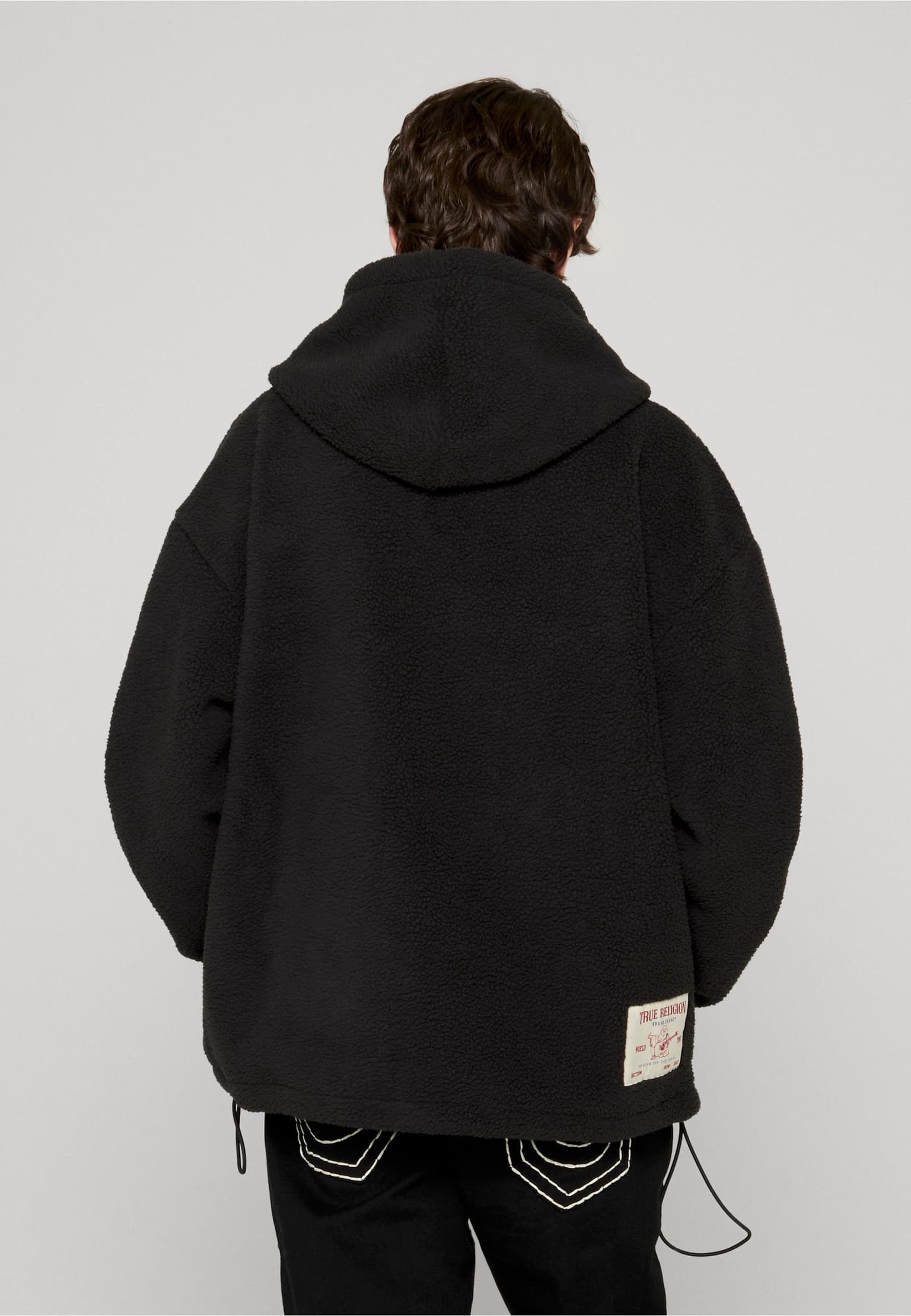 True Religion FLEECE HALF ZIP HOODIE – Bild 2