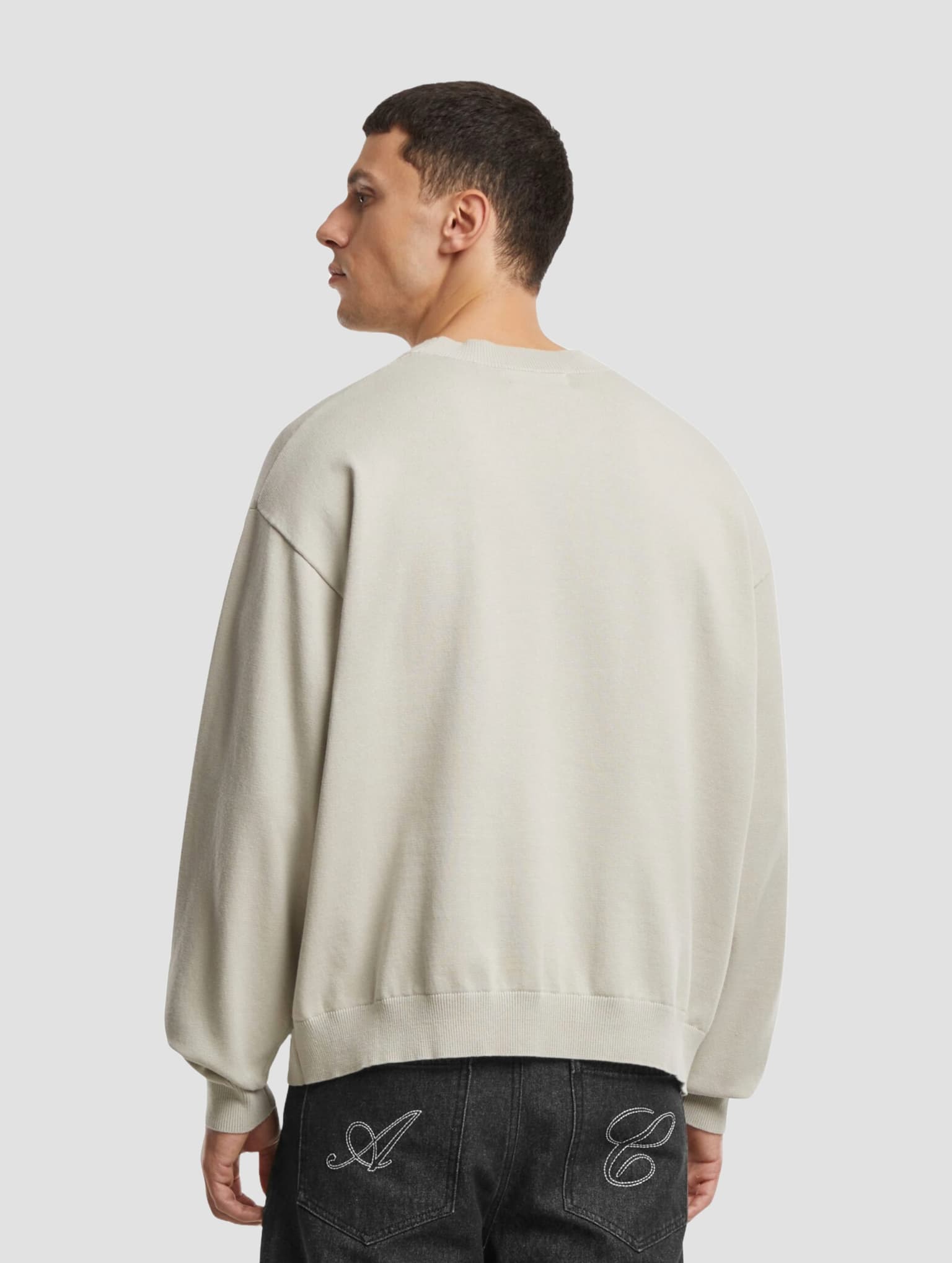 Another Cotton Lab Chenille Oversize Knit Sweatshirt – Bild 2