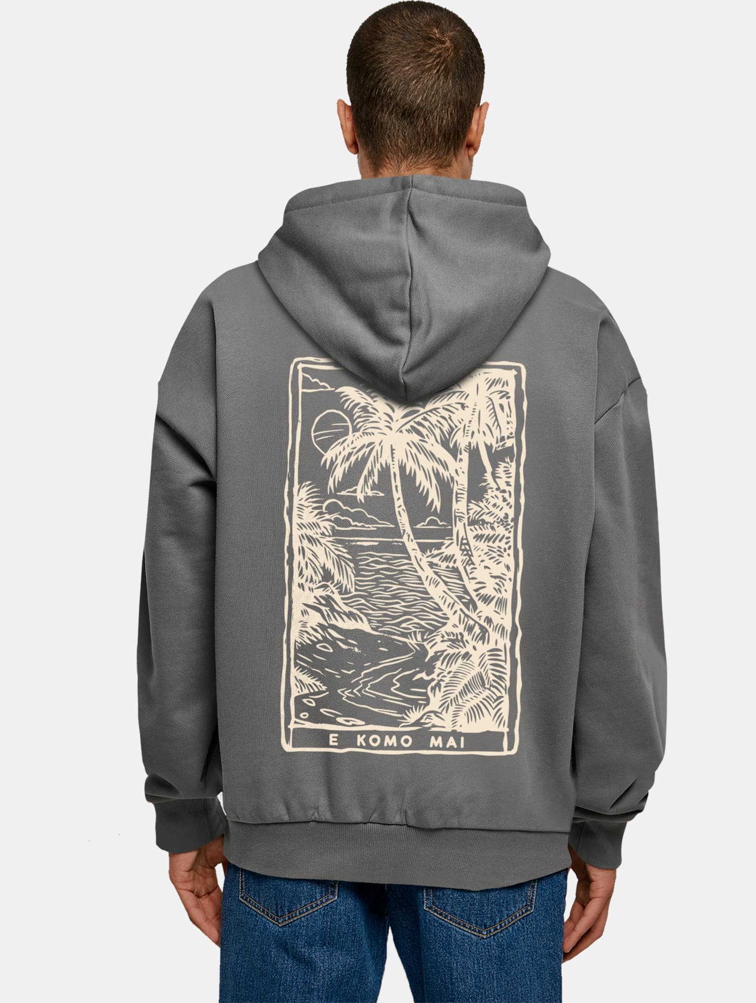 Merchcode Hawai Oversized Hoody – Bild 2