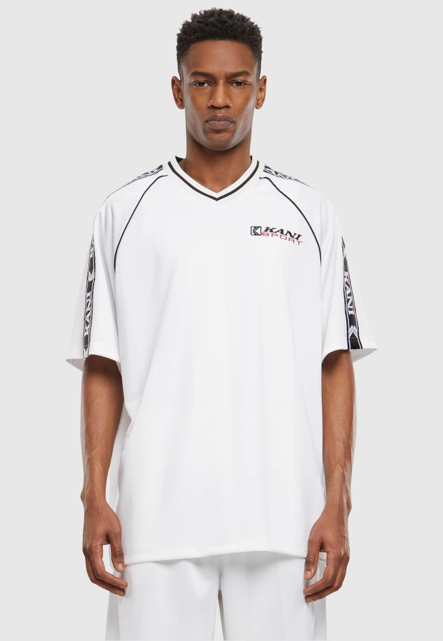 KM242-023-1 Karl Kani Sports Shadow Stripe Jersey – Bild 2