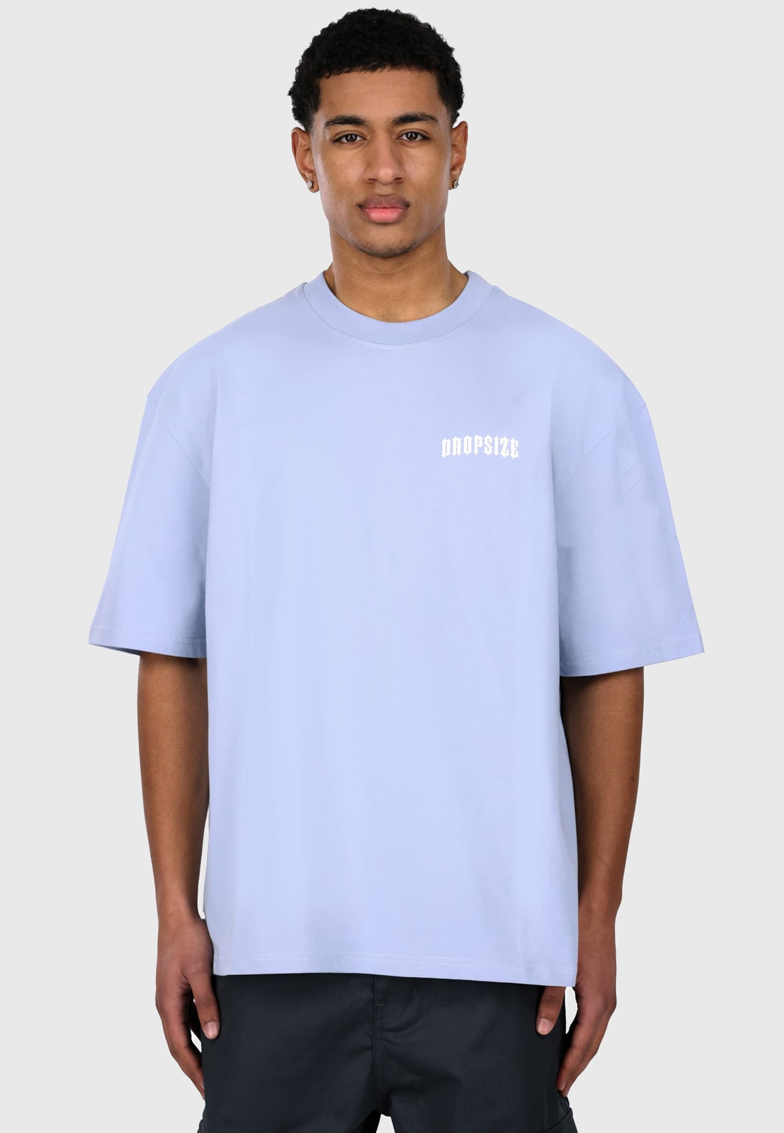 Dropsize HEAVY OVERSIZE BIG PRINT T-SHIRT