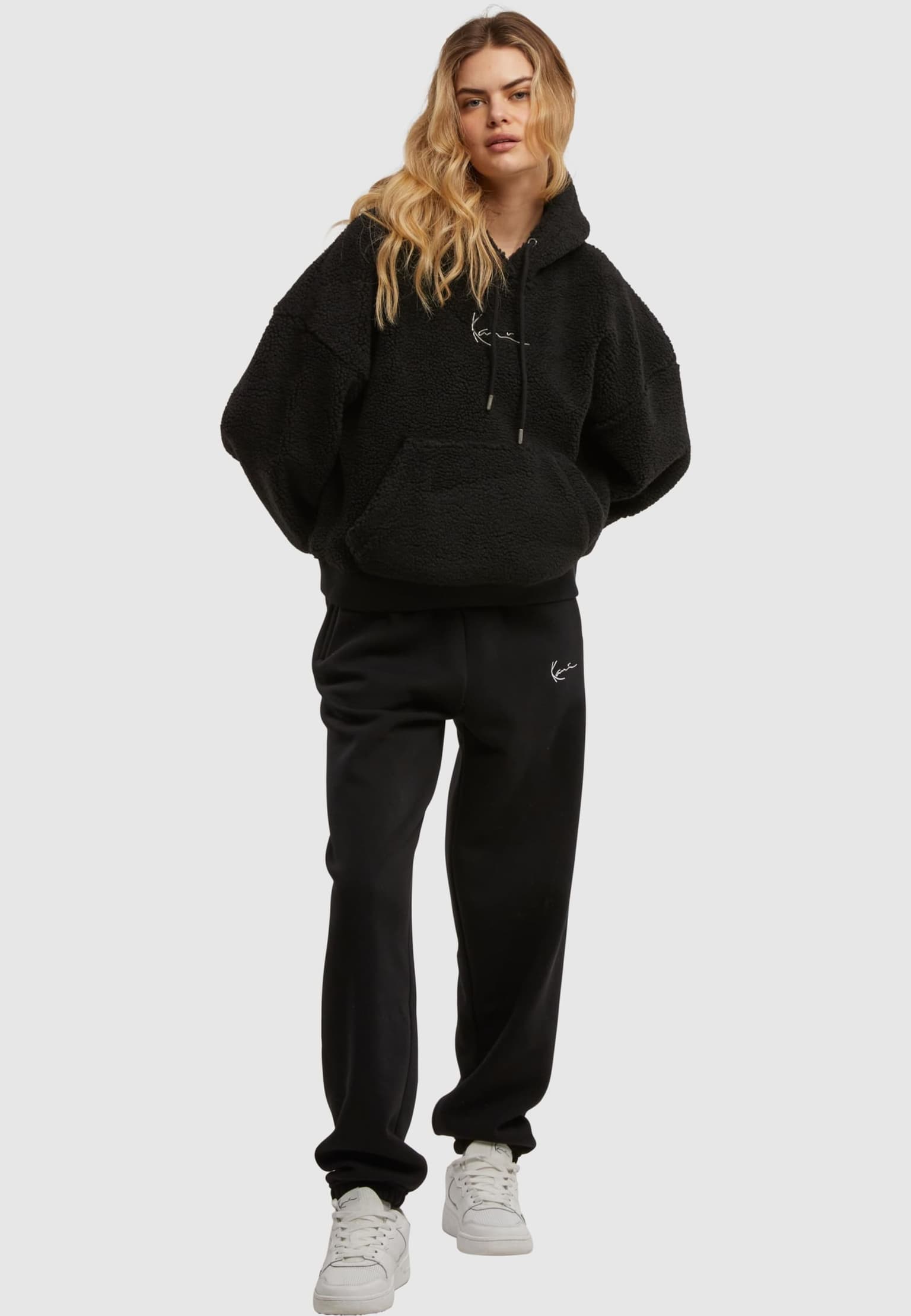Karl Kani KK Metal Signature Teddy Os Hoodie – Bild 4