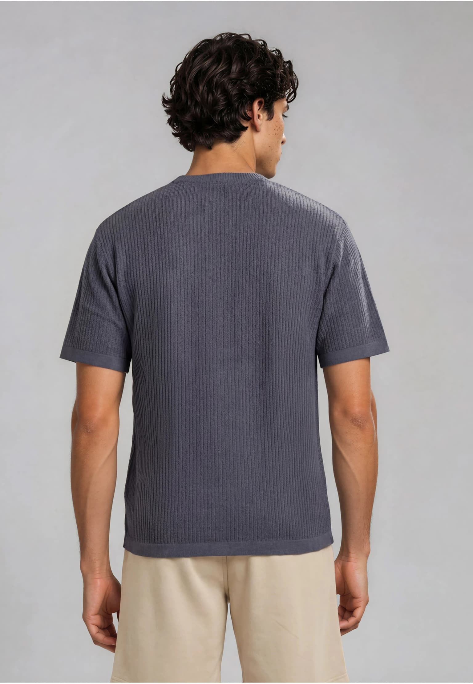 PEGADOR Ston Structured Knit Tee – Bild 2