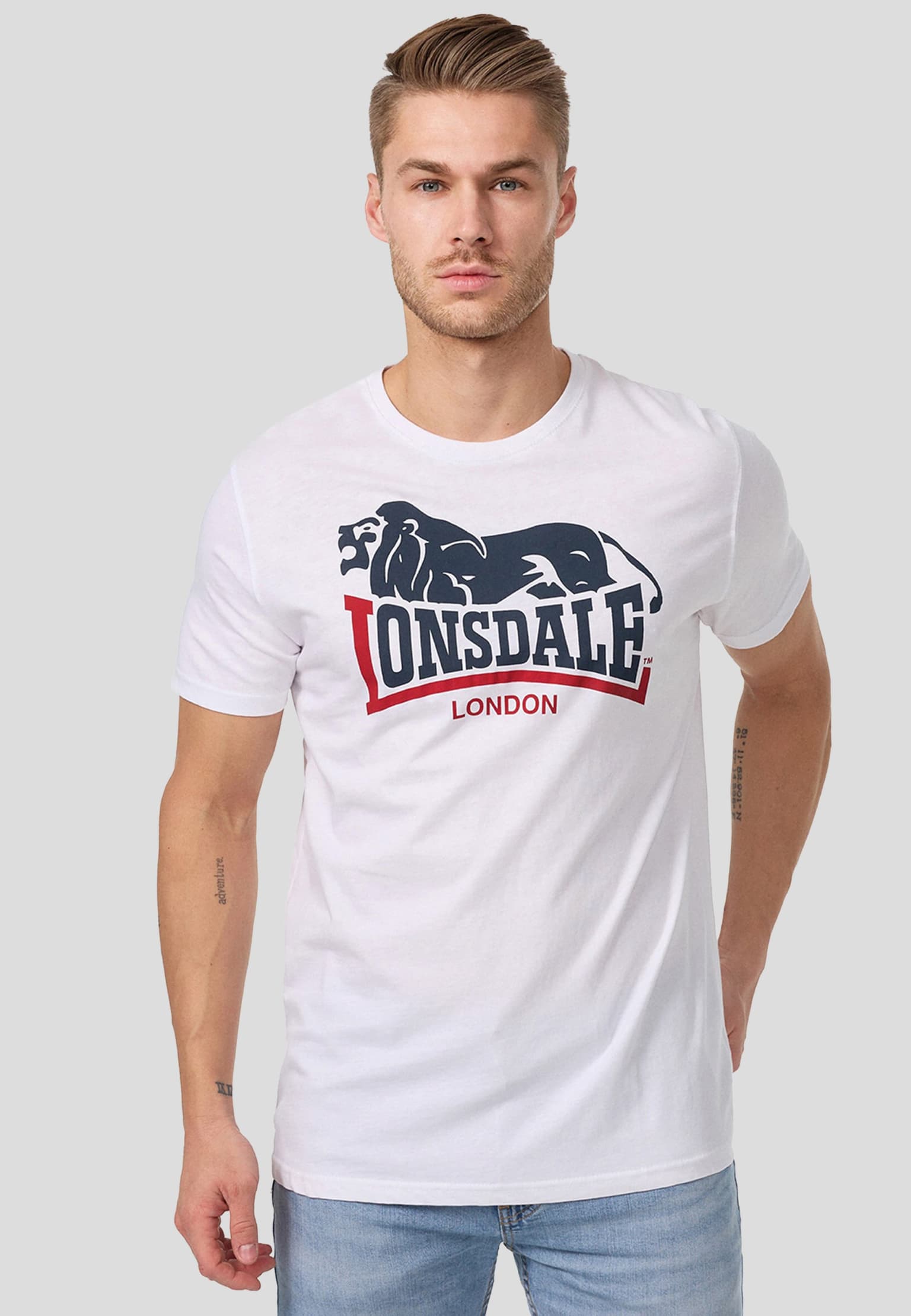 Lonsdale London Loscoe Double Pack T-Shirt