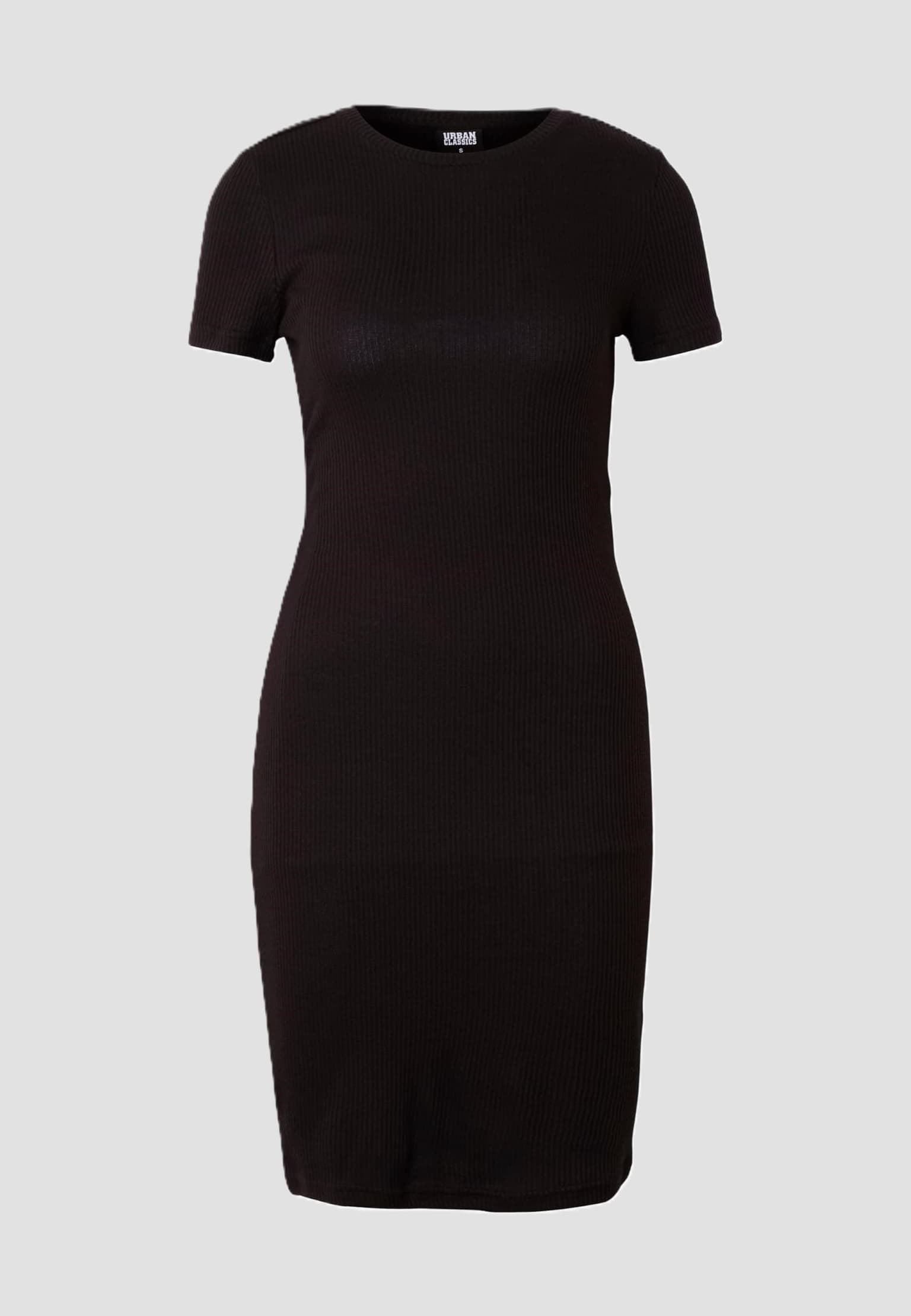 Urban Classics Ladies Basic Slim Fit T-Shirt Dress – Bild 3