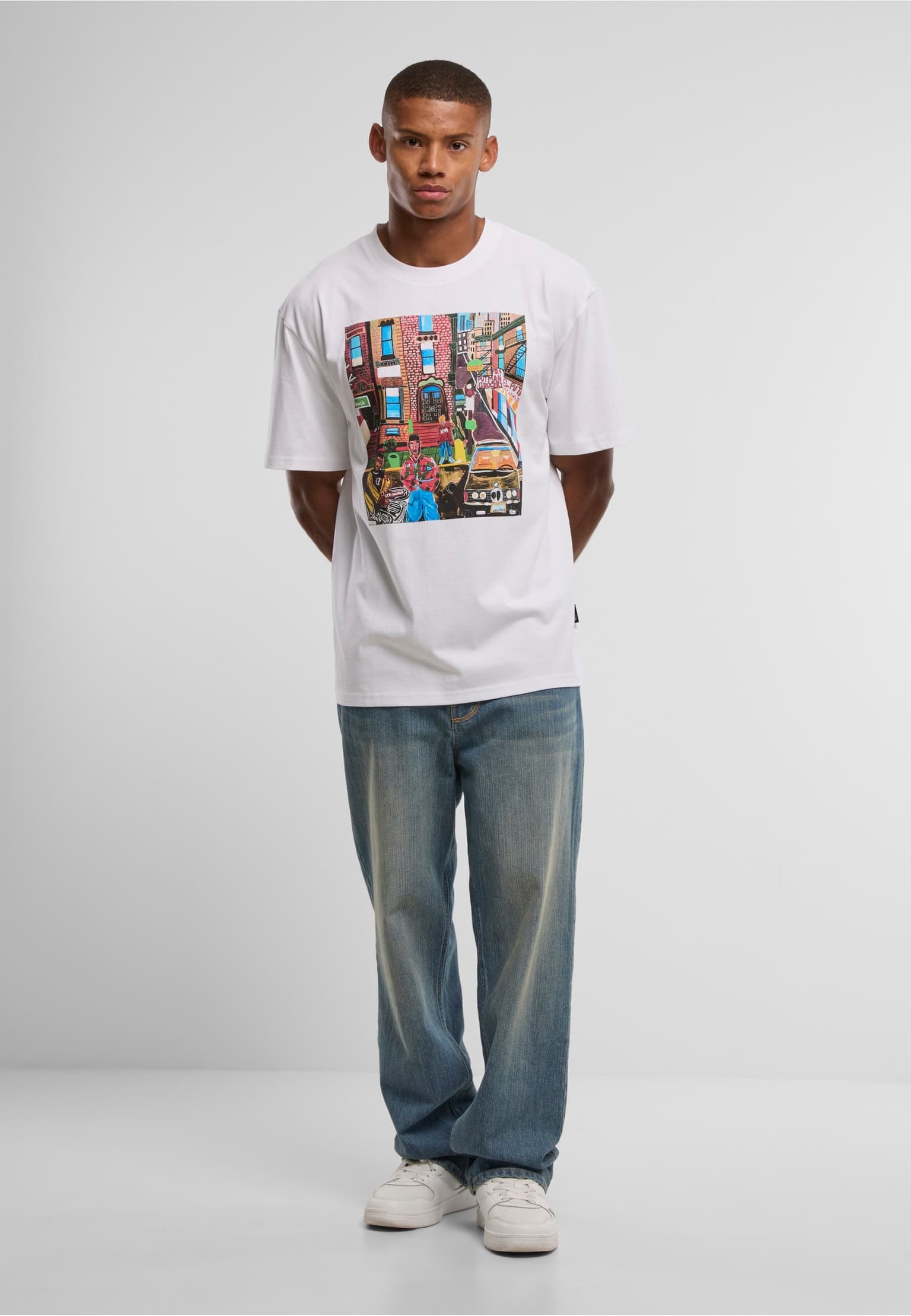 Karl Kani Woven Signature Collaboration Oversized T-Shirt – Bild 3