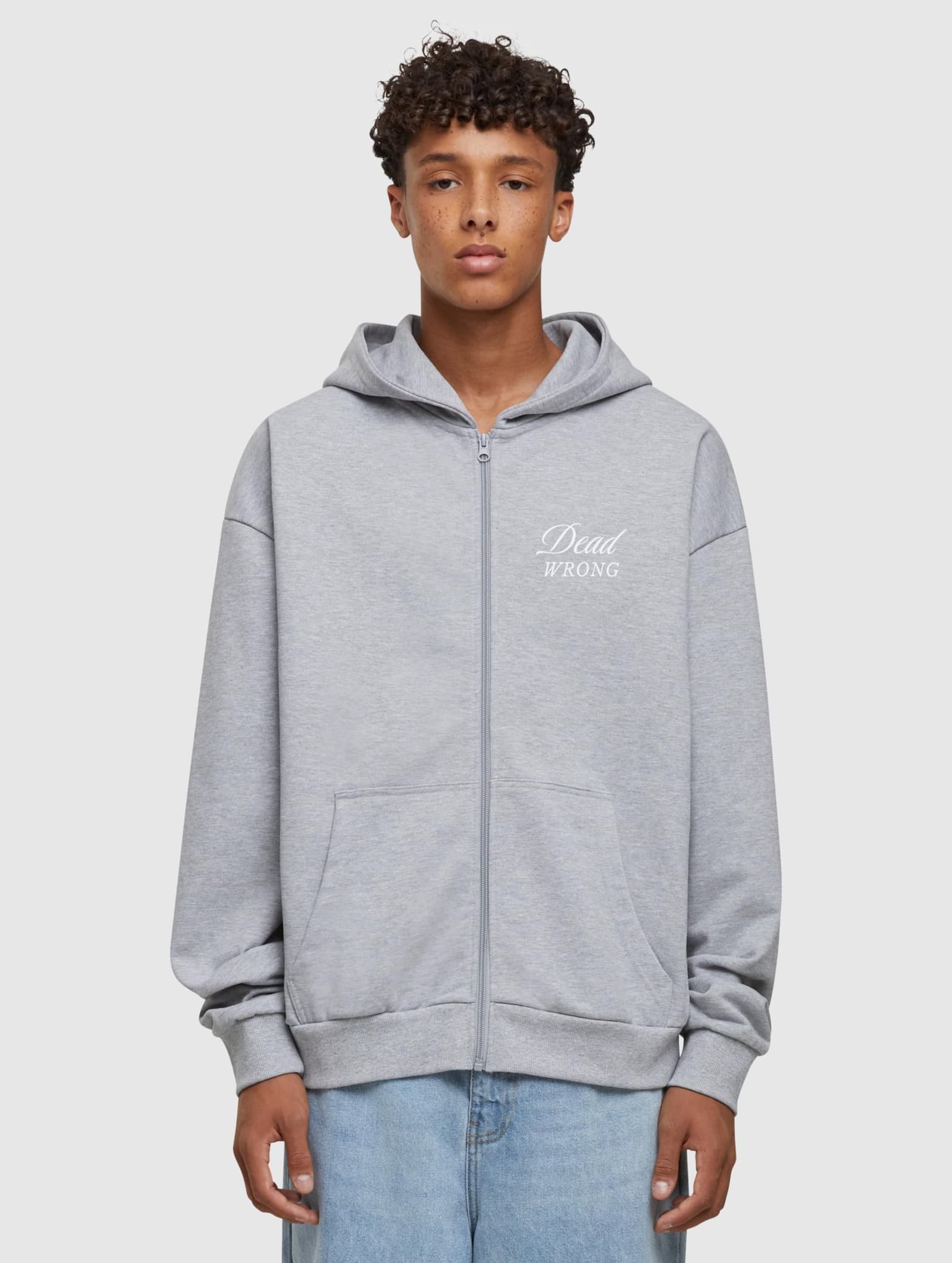 Mister Tee Upscale Dangerous Grounds Oversize Zip Hoody – Bild 3