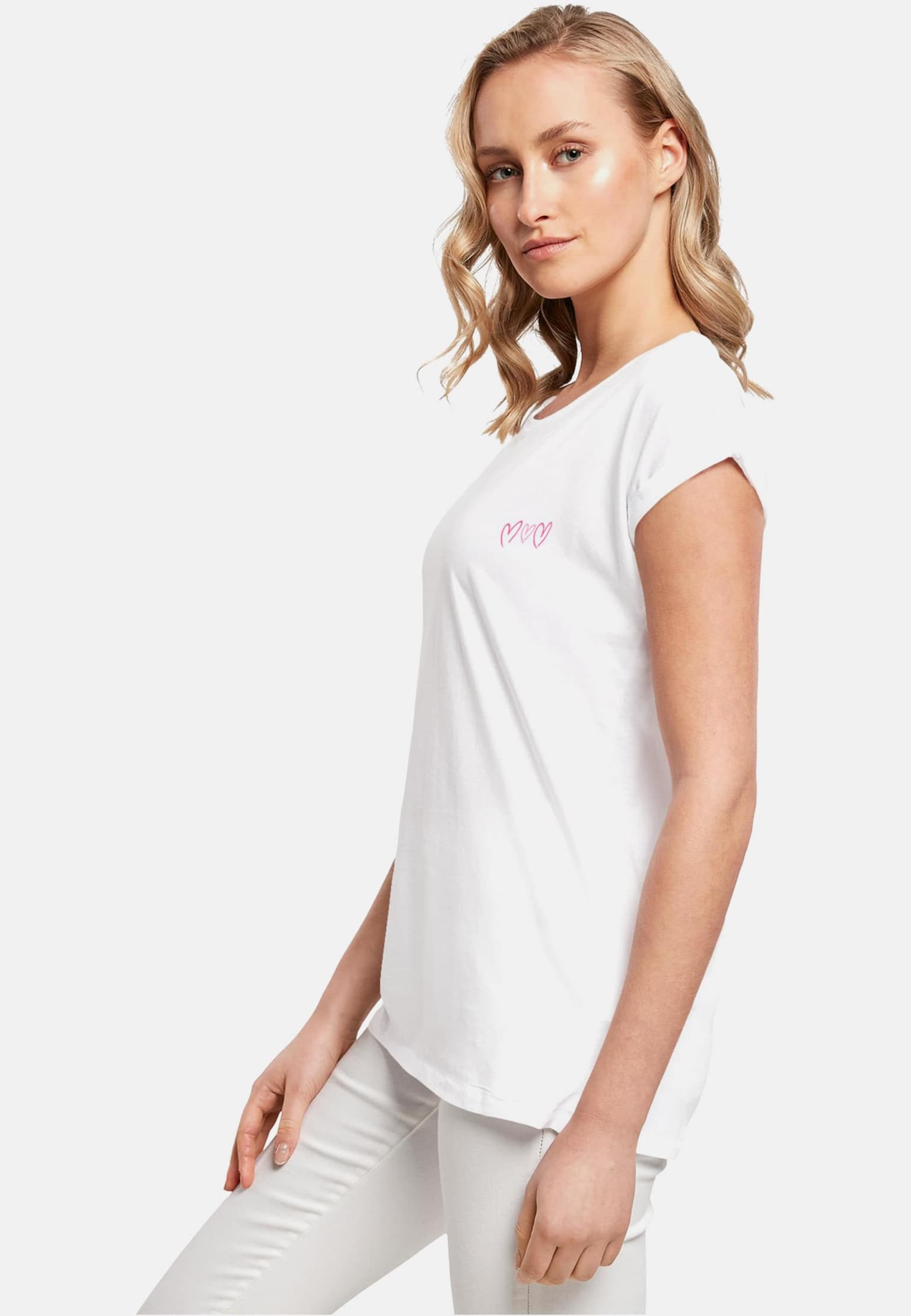 Miss Tee Always Trust Your Heart Ladies Extended Shoulder – Bild 3