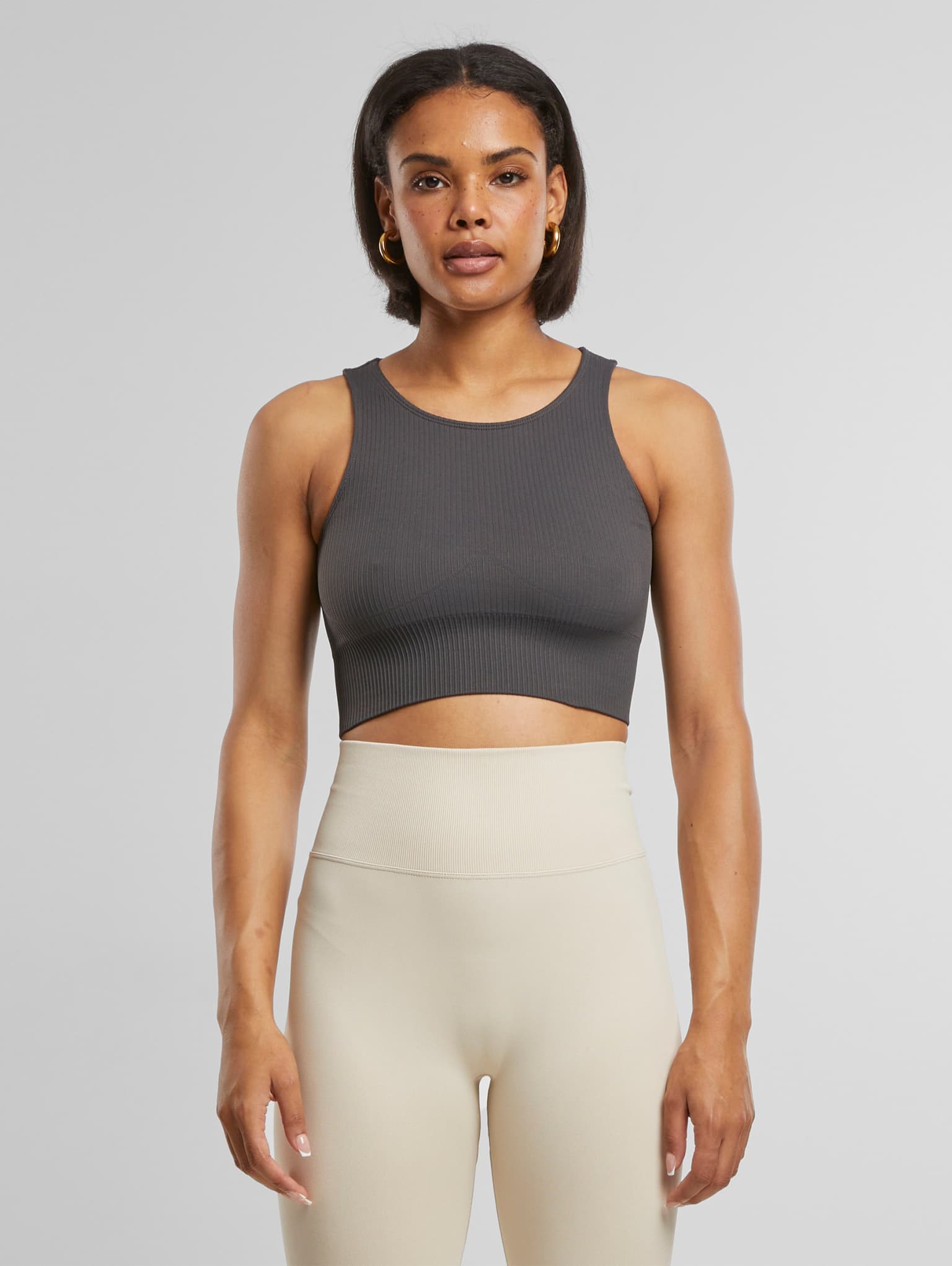 aimn aim'n Ribbed Seamless Crop Top – Bild 3