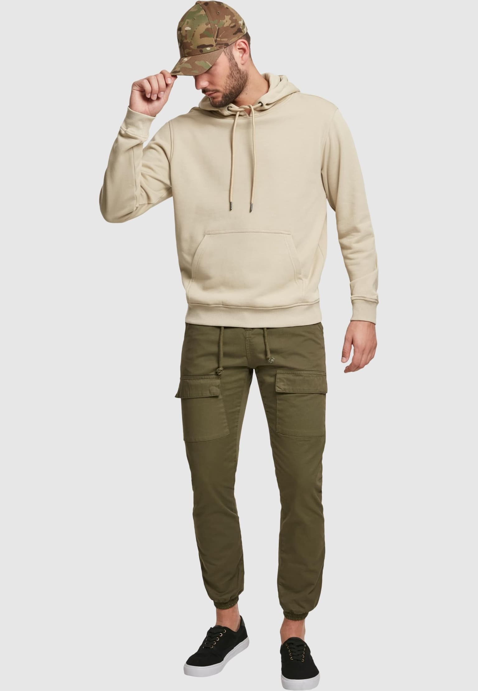 Urban Classics Basic Terry Hoody – Bild 4