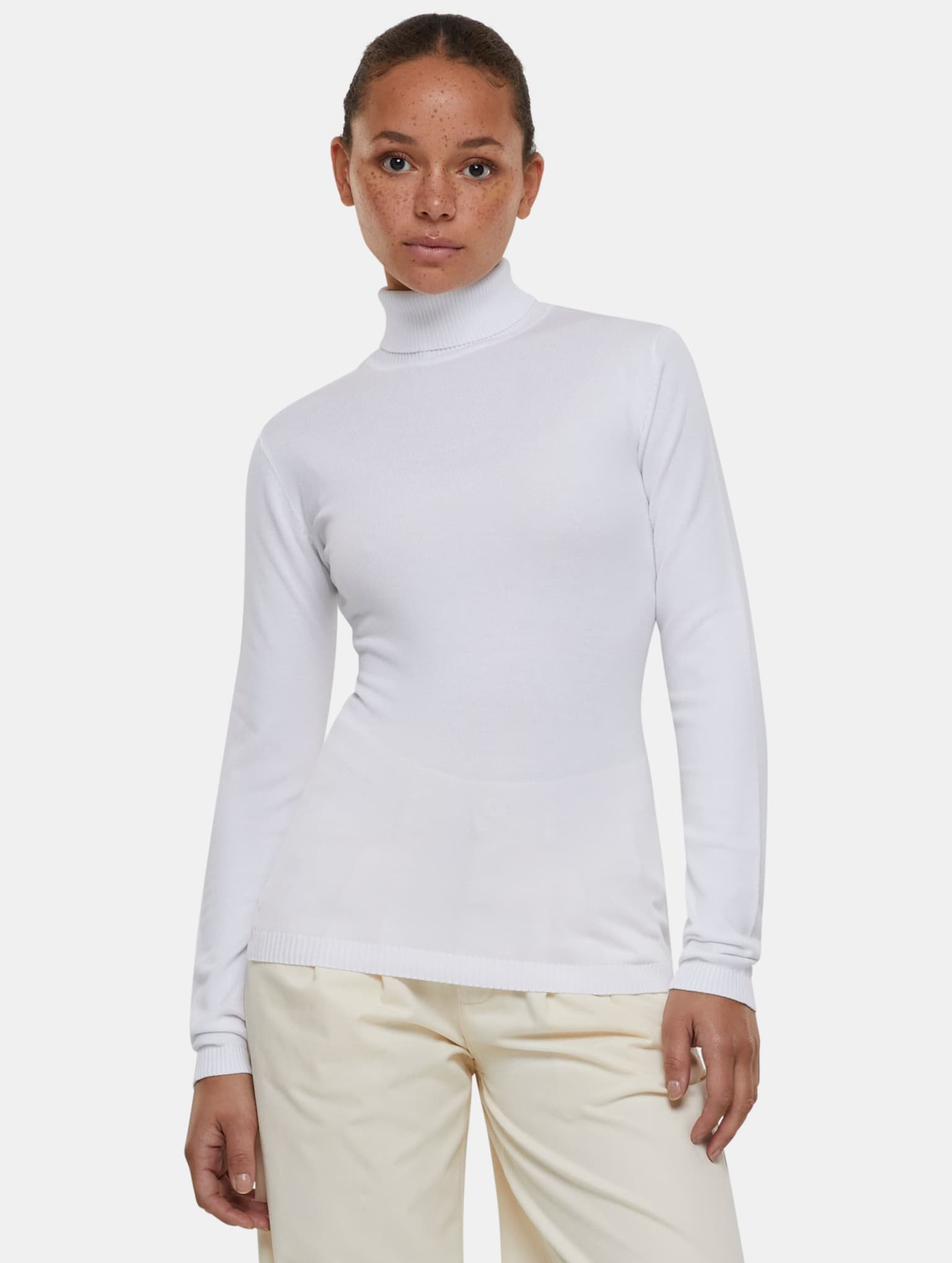 Urban Classics Ladies Knitted Turtleneck Sweater
