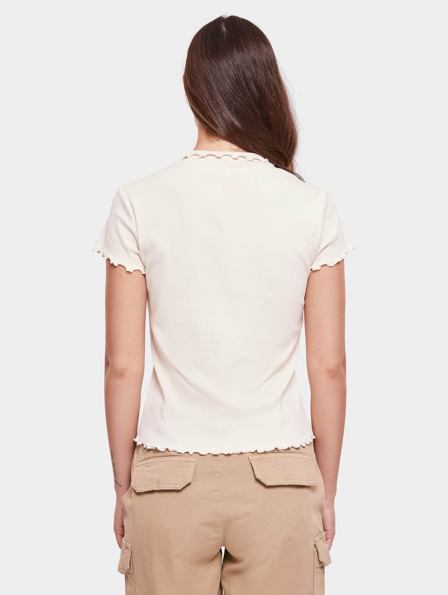 Urban Classics Ladies Rib Polo Tee – Bild 2