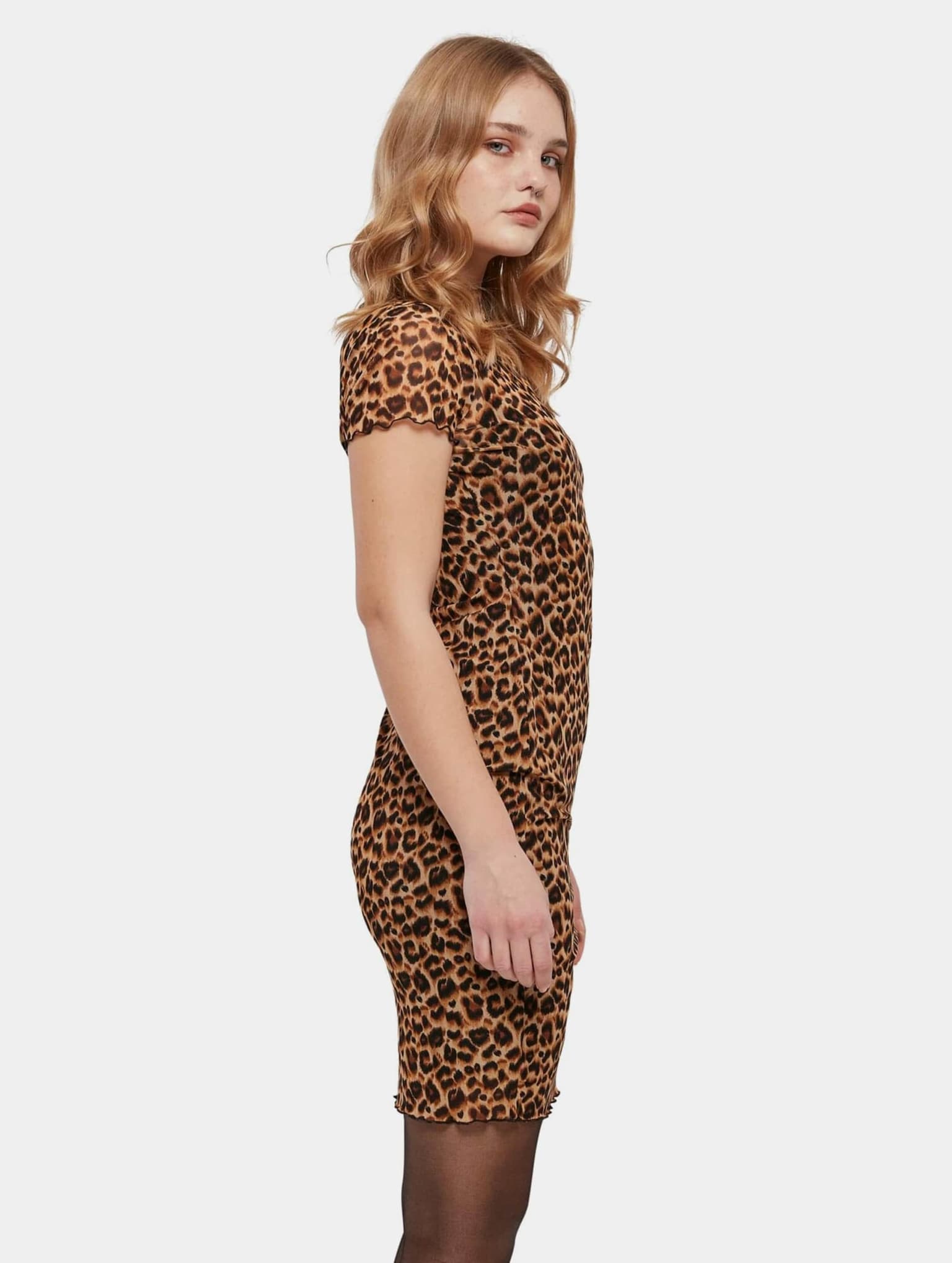 Urban Classics Ladies Mesh Double Layer Dress – Bild 4